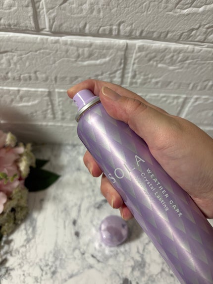 ソラ ウェザーケア クリスタルラスティング ヘアスプレー/SOLA WEATHER CARE/ヘアスプレーを使ったクチコミ(4枚目)