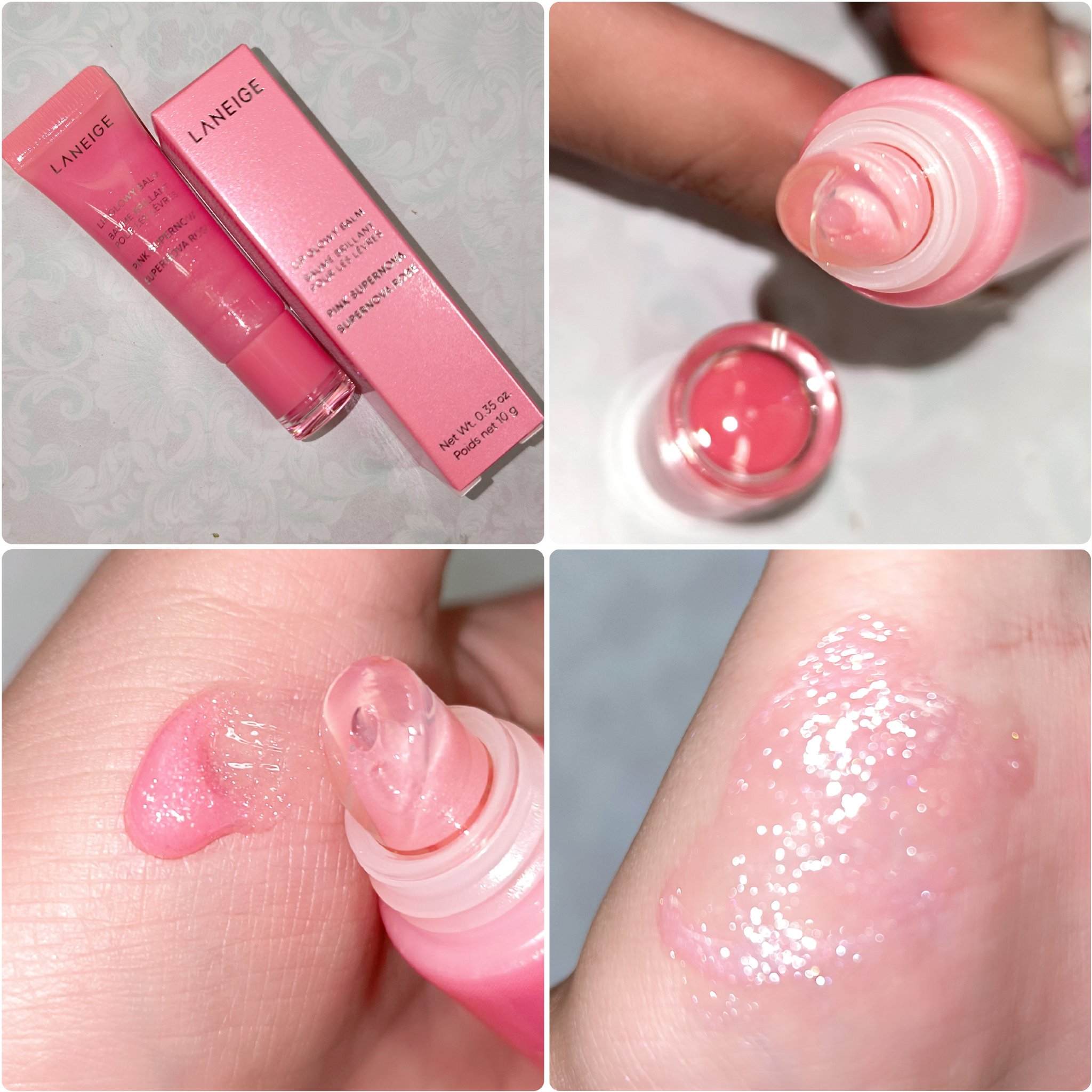 リップグロウィバーム スターダストシリーズ/LANEIGE/リップバームを使ったクチコミ（2枚目）