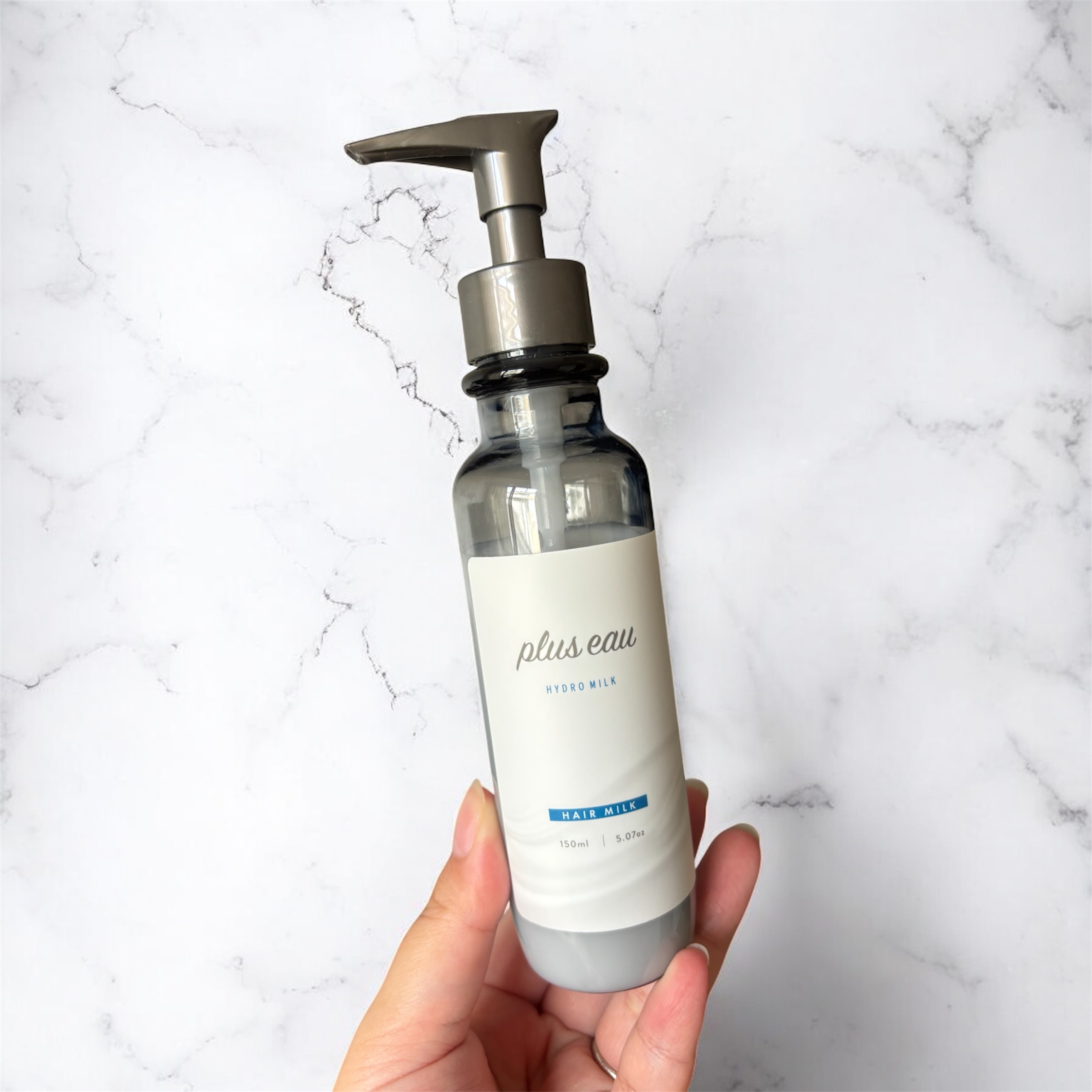 プリュスオー ハイドロミルク/plus eau/ヘアミルクを使ったクチコミ（1枚目）