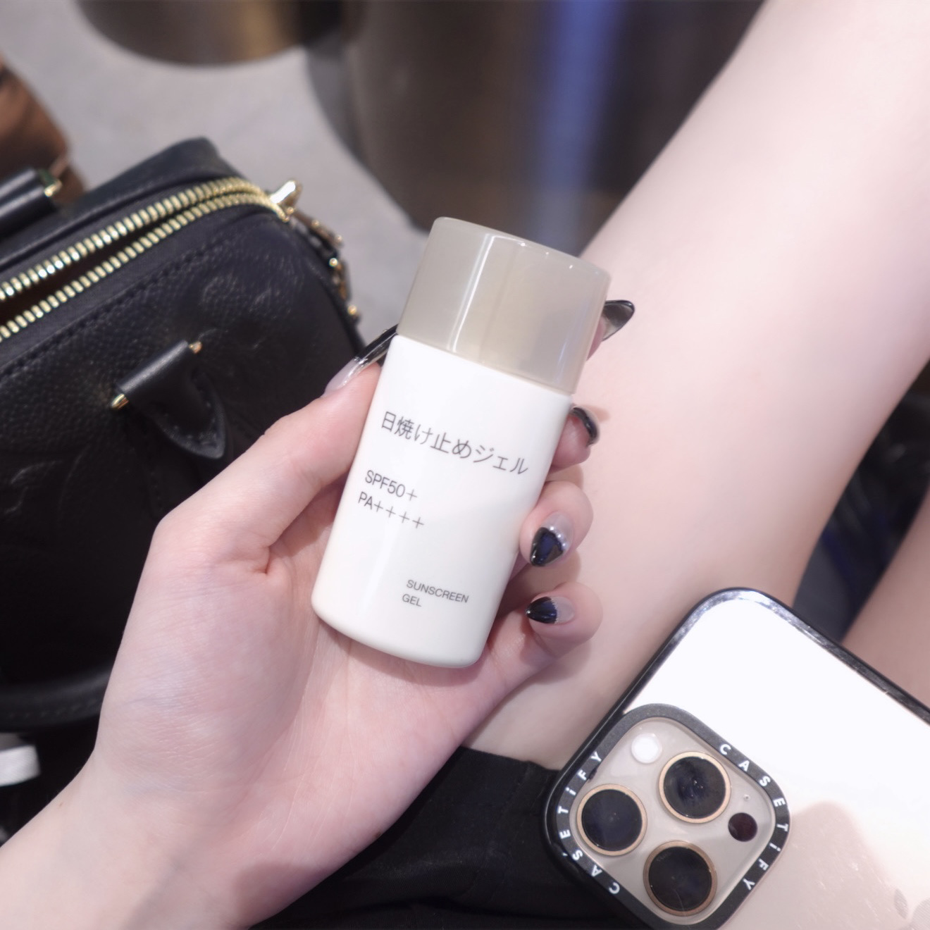 日焼け止めジェル 携帯用（30mL）/無印良品/日焼け止めジェルを使ったクチコミ（1枚目）