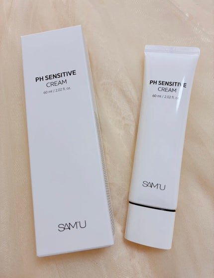 PHセンシティブクリームチューブ 60ml/SAM'U/フェイスクリームを使ったクチコミ(1枚目)
