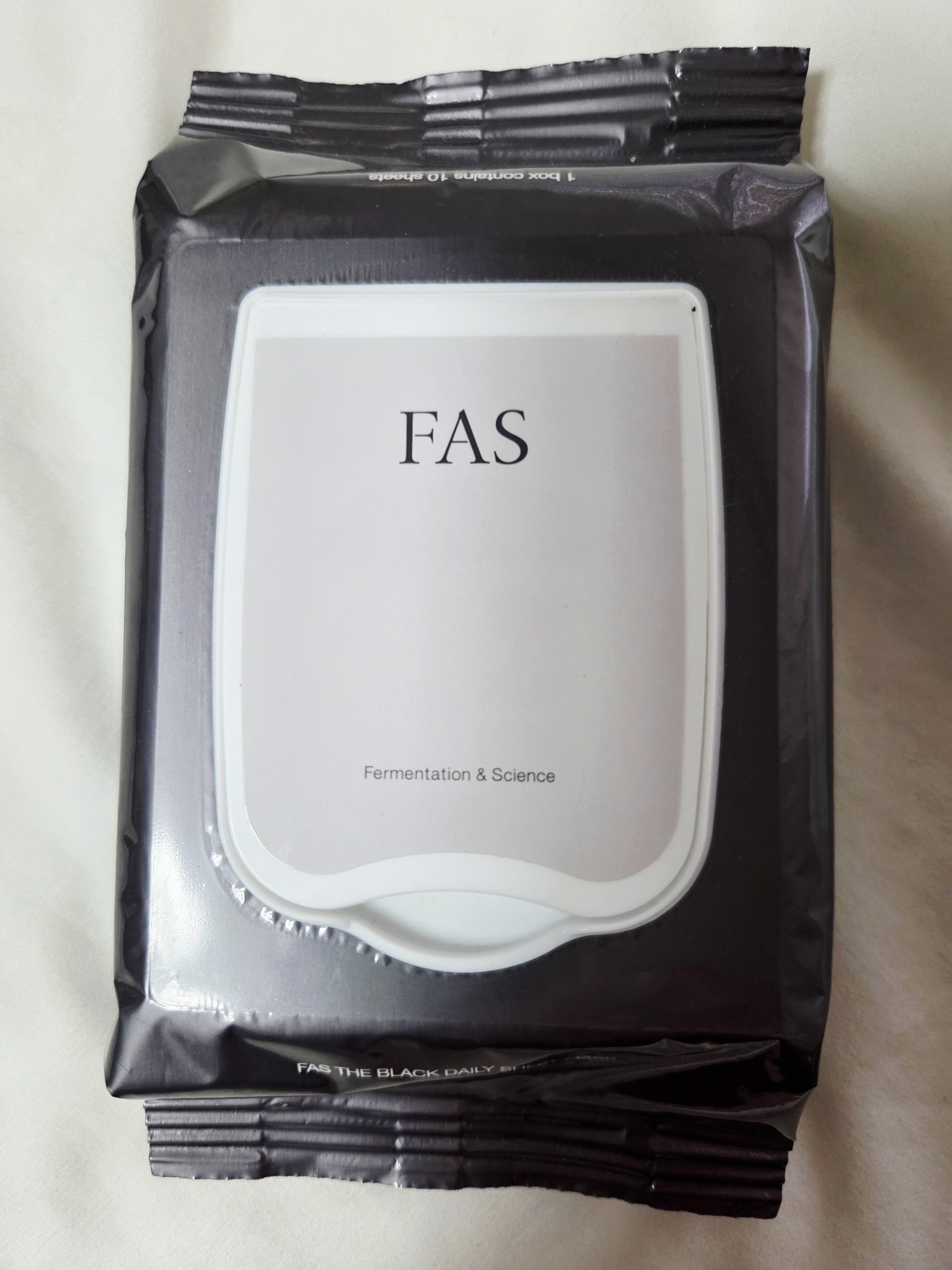 FAS ザ ブラック デイリー シートマスク/FAS/シートマスク・パックを使ったクチコミ（1枚目）