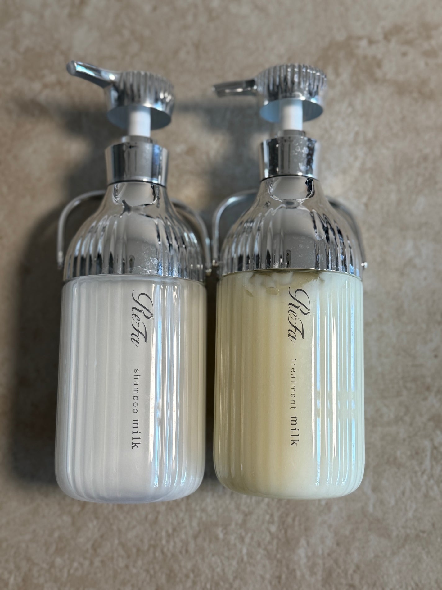 リファミルクプロテインシャンプー/トリートメント/ReFa/シャンプー・コンディショナーを使ったクチコミ(3枚目)