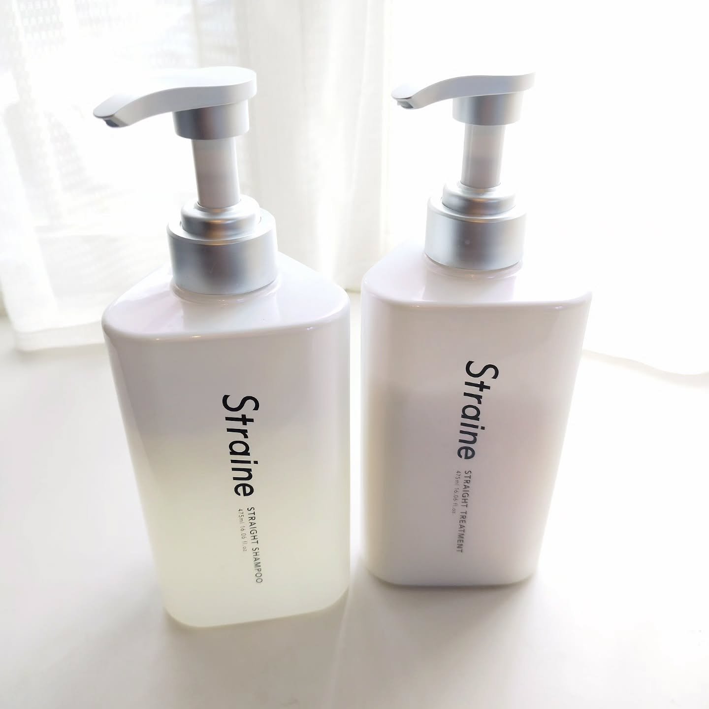 ストレートシャンプー/ストレートトリートメント ホワイトブロッサムの香り/Straine/市販シャンプーを使ったクチコミ（1枚目）