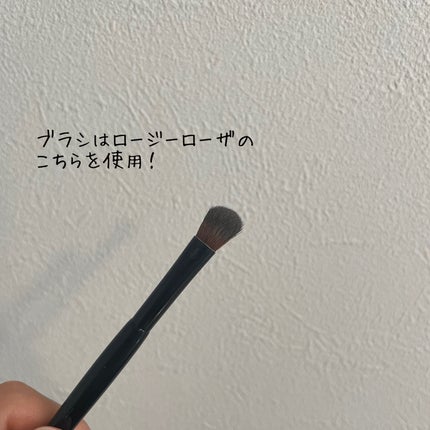 ポイントメイクアップブラシセット/ロージーローザ/メイクブラシを使ったクチコミ(4枚目)