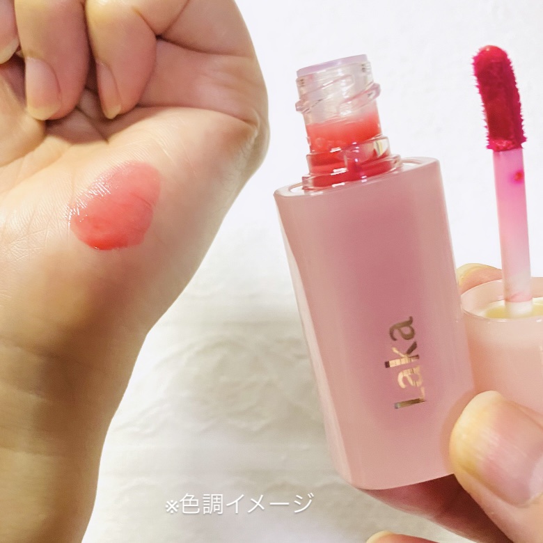 ポッピングバルーンティント/Laka/リップティントを使ったクチコミ（2枚目）