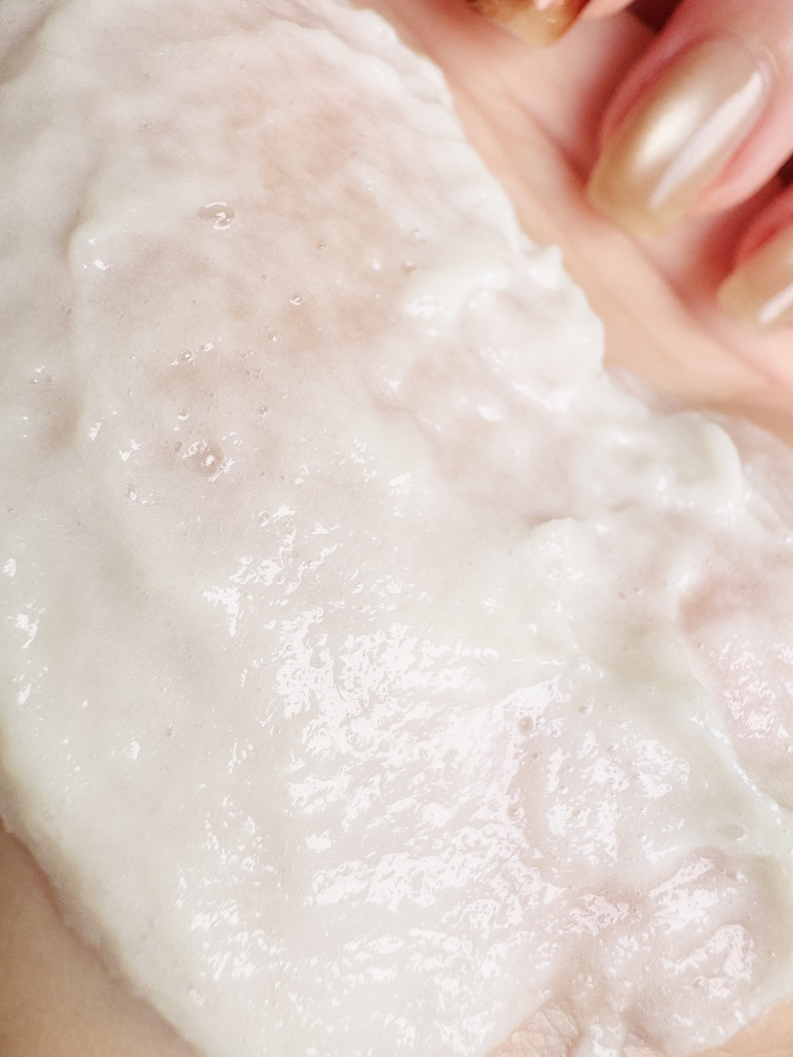 米PDRNマスククレンザー/FULLY/洗顔フォームを使ったクチコミ（3枚目）