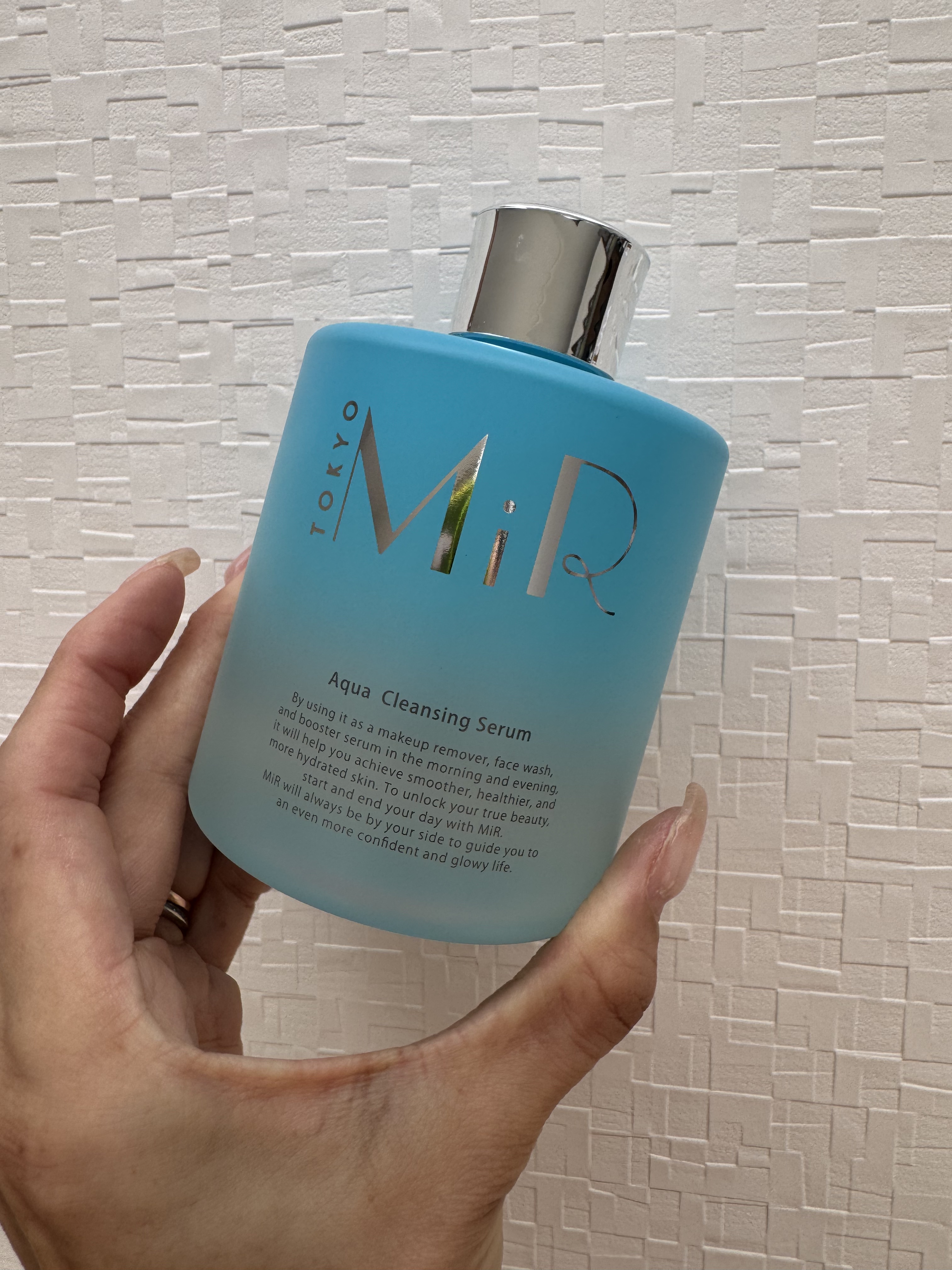 MiR アクアクレンジングセラム/MiR/クレンジングウォーターを使ったクチコミ（1枚目）