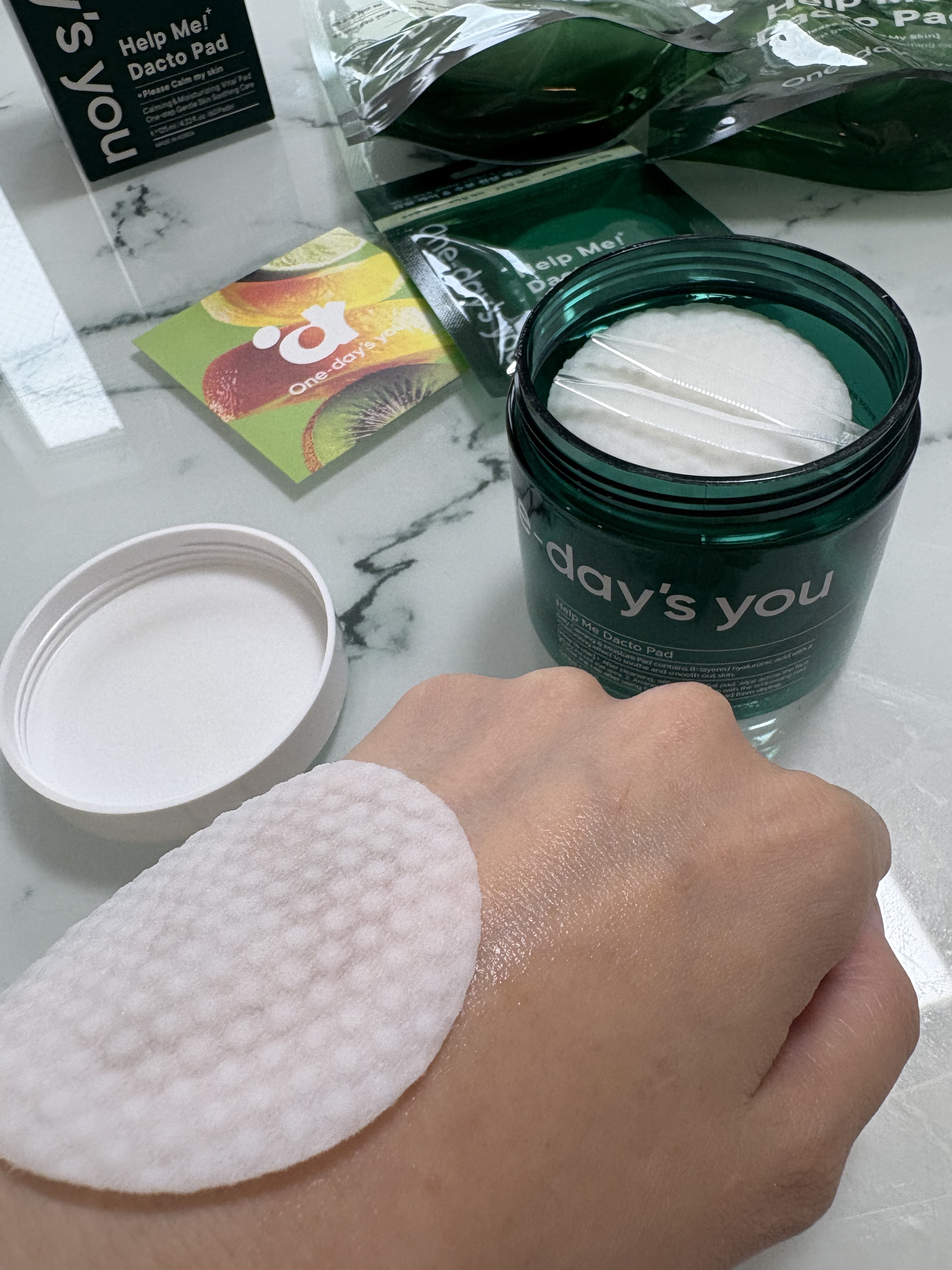 ヘルプミー! ダクトパッド/One-day's you/トナーパッドを使ったクチコミ（3枚目）