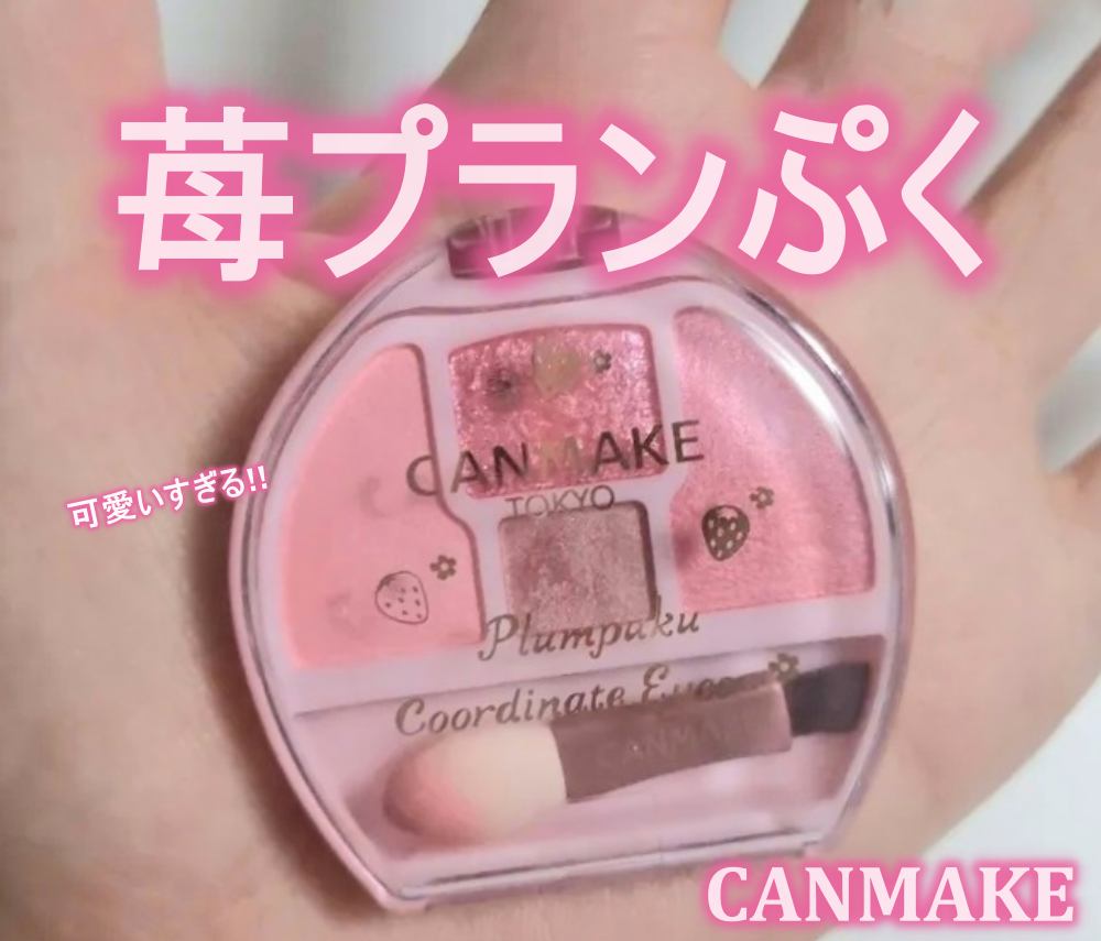 プランぷくコーデアイズ/キャンメイク/パウダーアイシャドウを使ったクチコミ(1枚目)