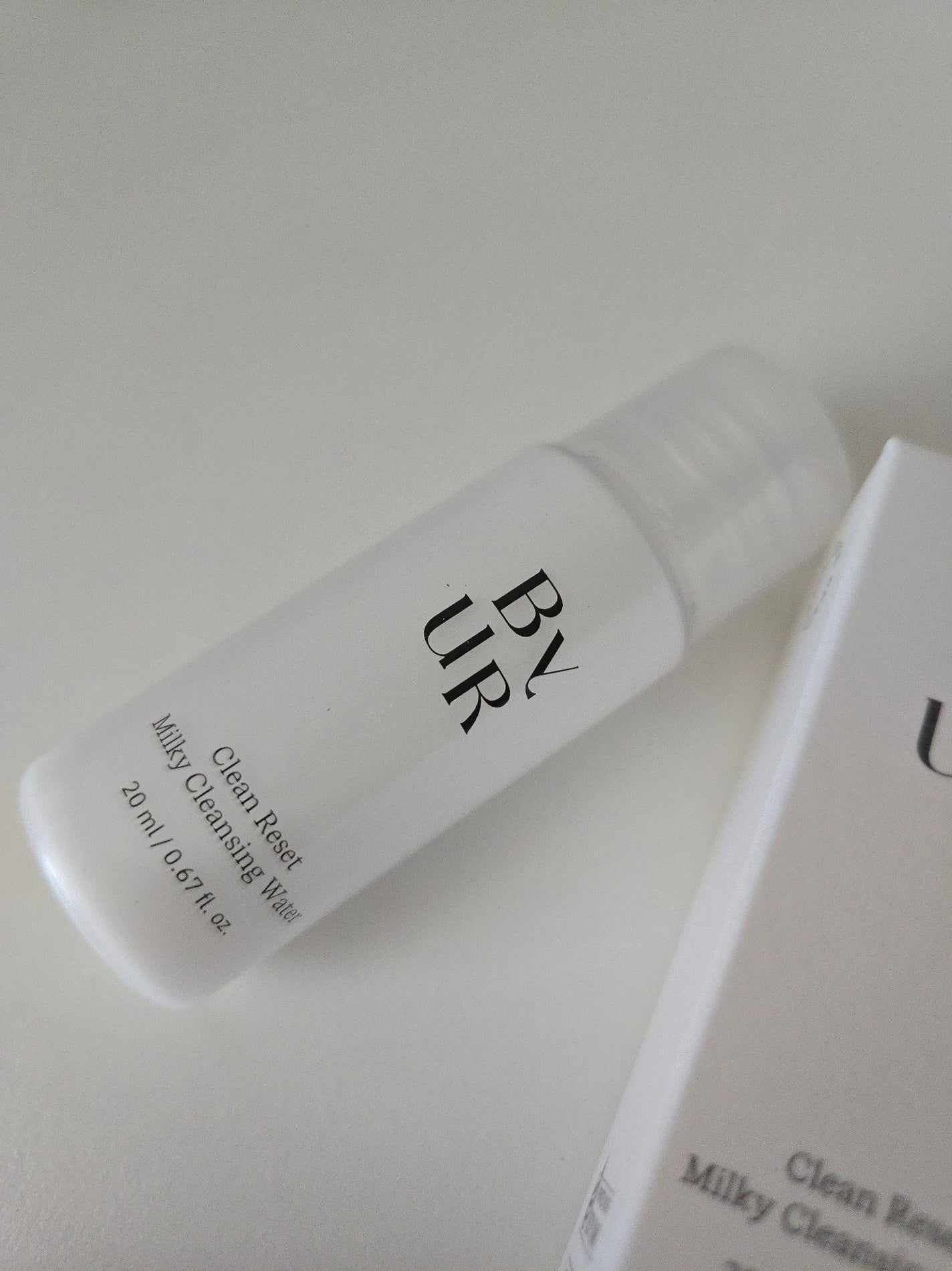 クリーンリセット ミルキー クレンジングウォーター/ByUR/クレンジングウォーターを使ったクチコミ(1枚目)