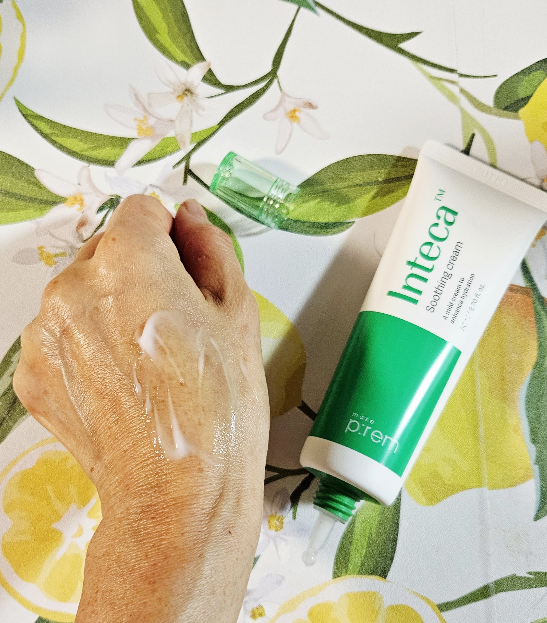 インテカ スージングクリーム/make prem/フェイスクリームを使ったクチコミ（3枚目）