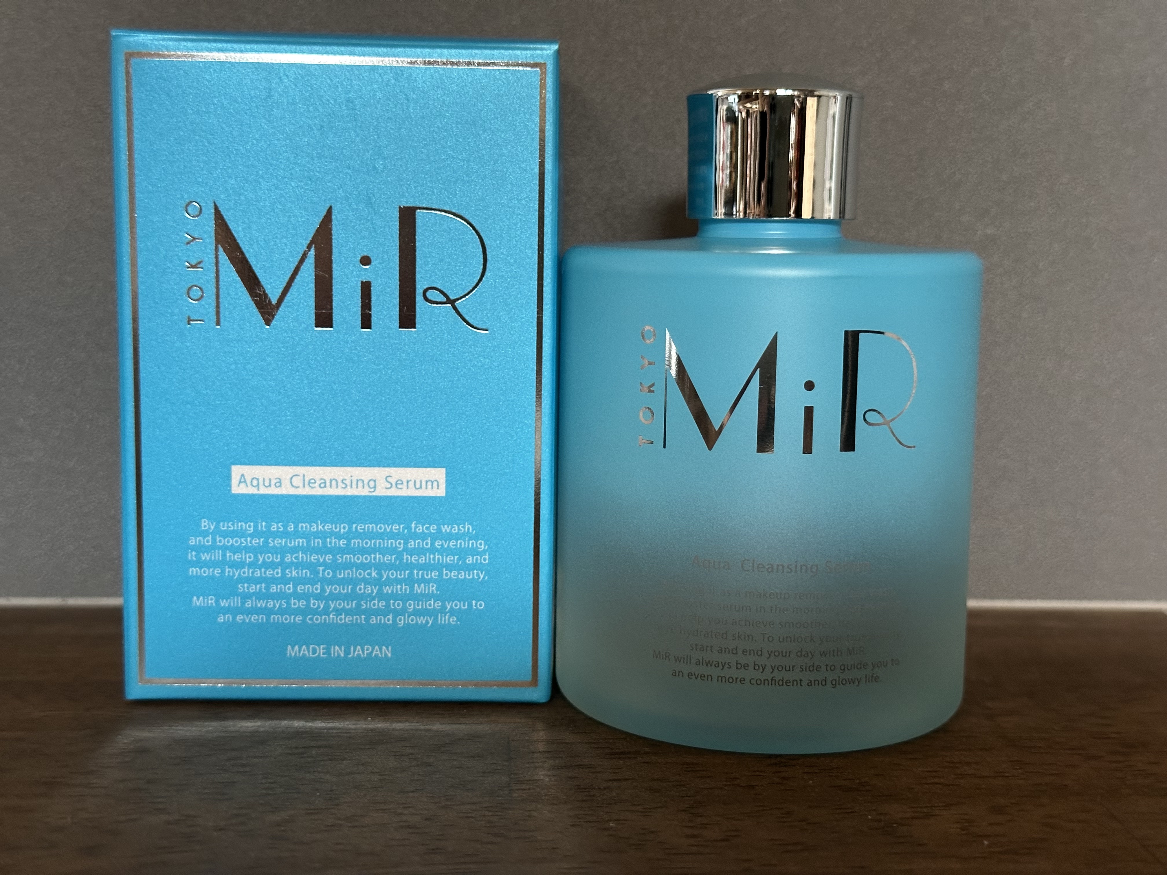 MiR アクアクレンジングセラム/MiR/クレンジングウォーターを使ったクチコミ（1枚目）