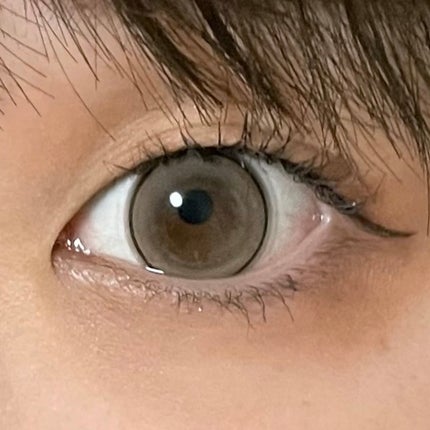 EYE CLOSET eye closet 1monthのクチコミ「eye closet 1month
ホロベージュ
個人的に独特な柄だと思います。
メイク崩れて.....」(2枚目)