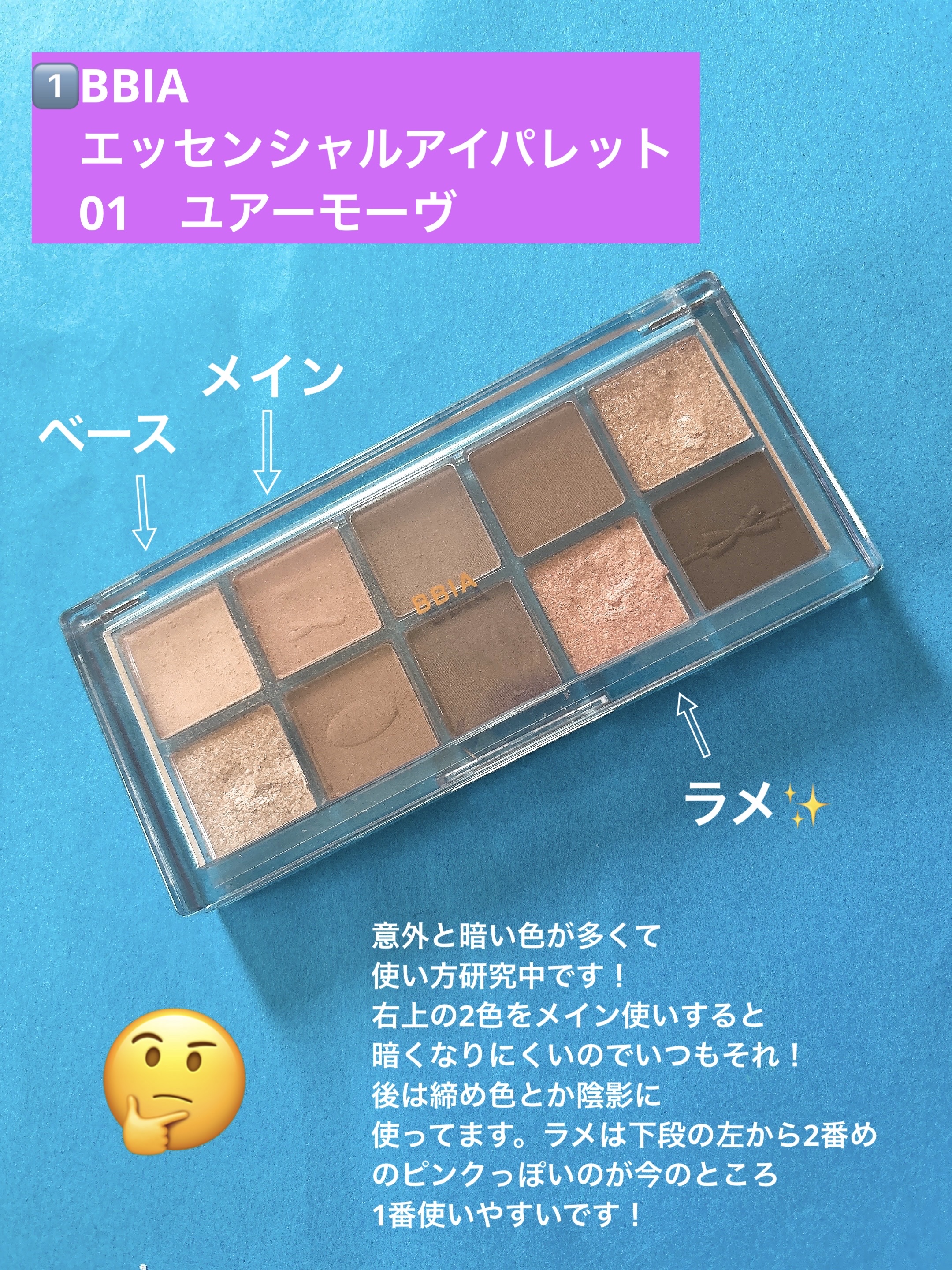 プランぷくコーデアイズNeo/キャンメイク/アイシャドウを使ったクチコミ（3枚目）