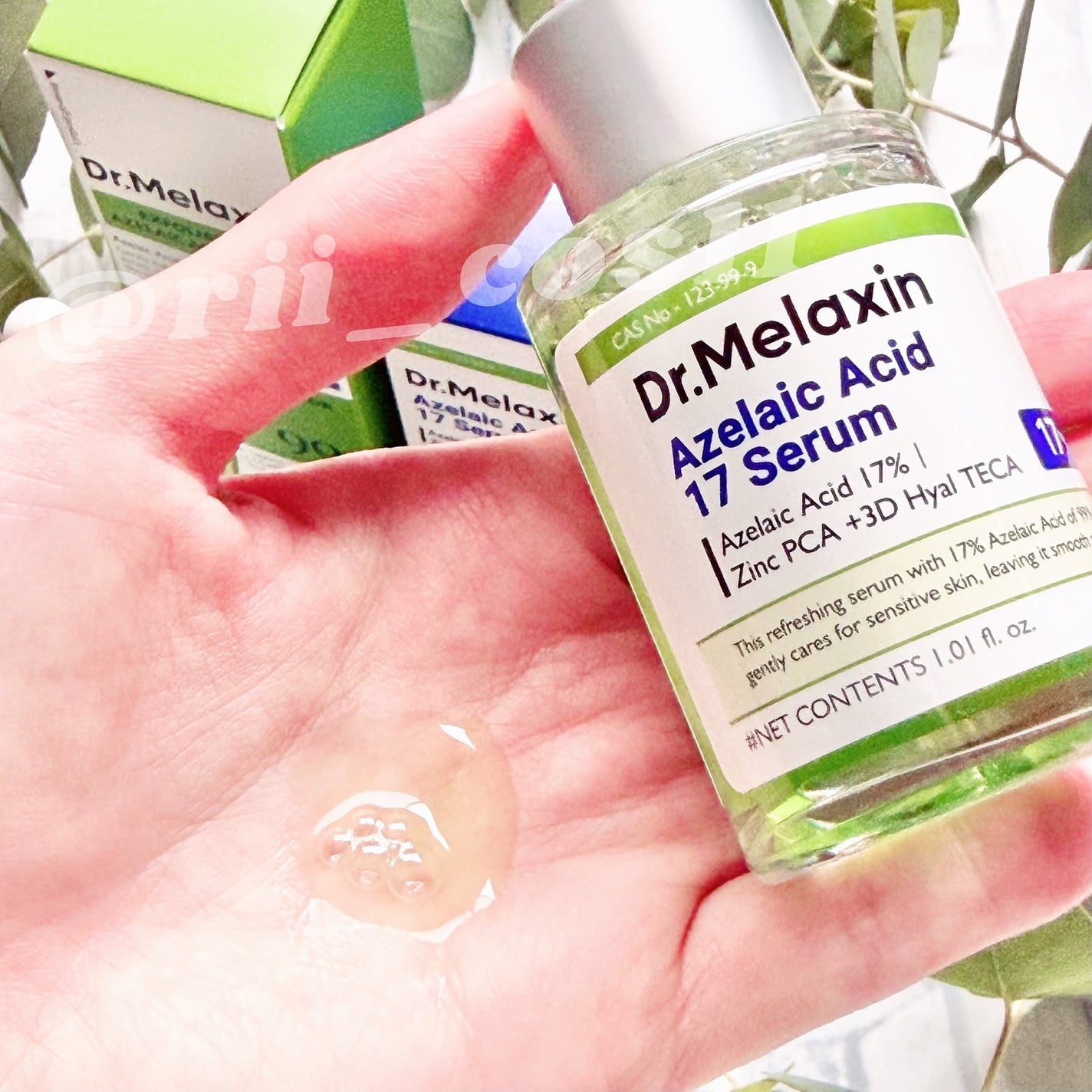 アゼライン酸ゴマージュピーリングセラム/Dr.Melaxin/美容液を使ったクチコミ(5枚目)