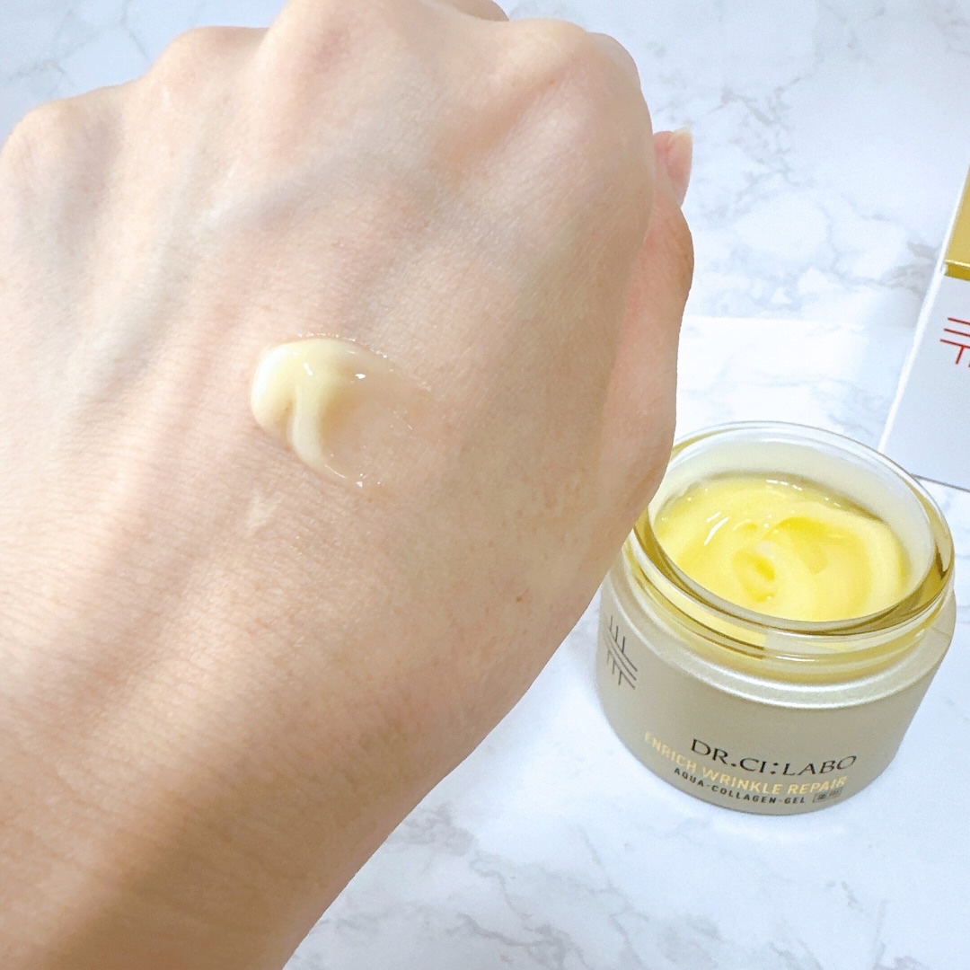 薬用アクアコラーゲンゲル エンリッチリンクルリペア/ドクターシーラボⓇ/フェイスクリームを使ったクチコミ（3枚目）