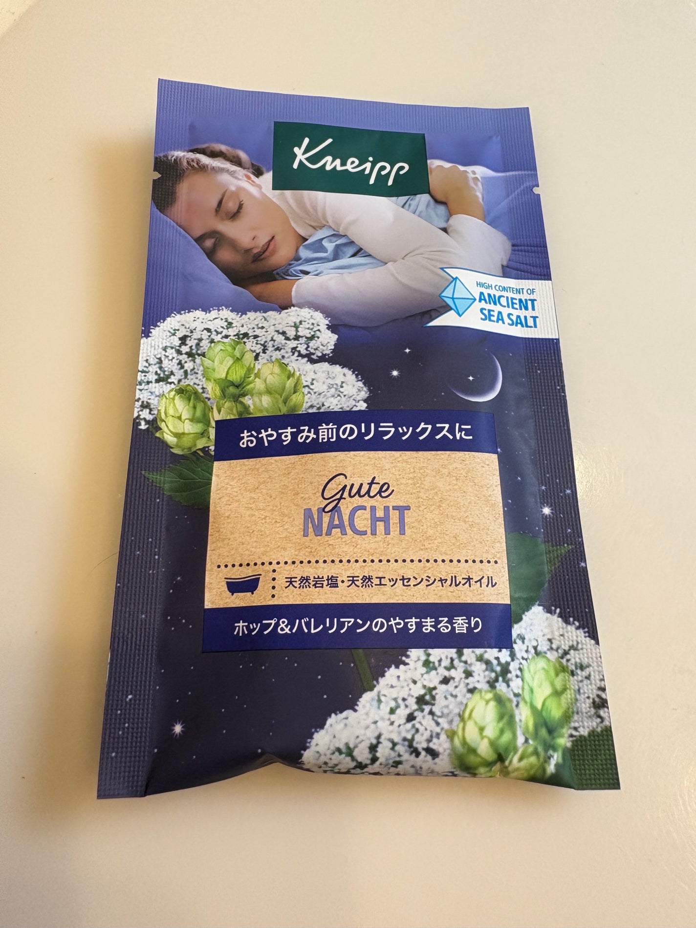 クナイプ グーテナハト バスソルト ホップ&バレリアンの香り/クナイプ/無機塩系入浴剤を使ったクチコミ(1枚目)