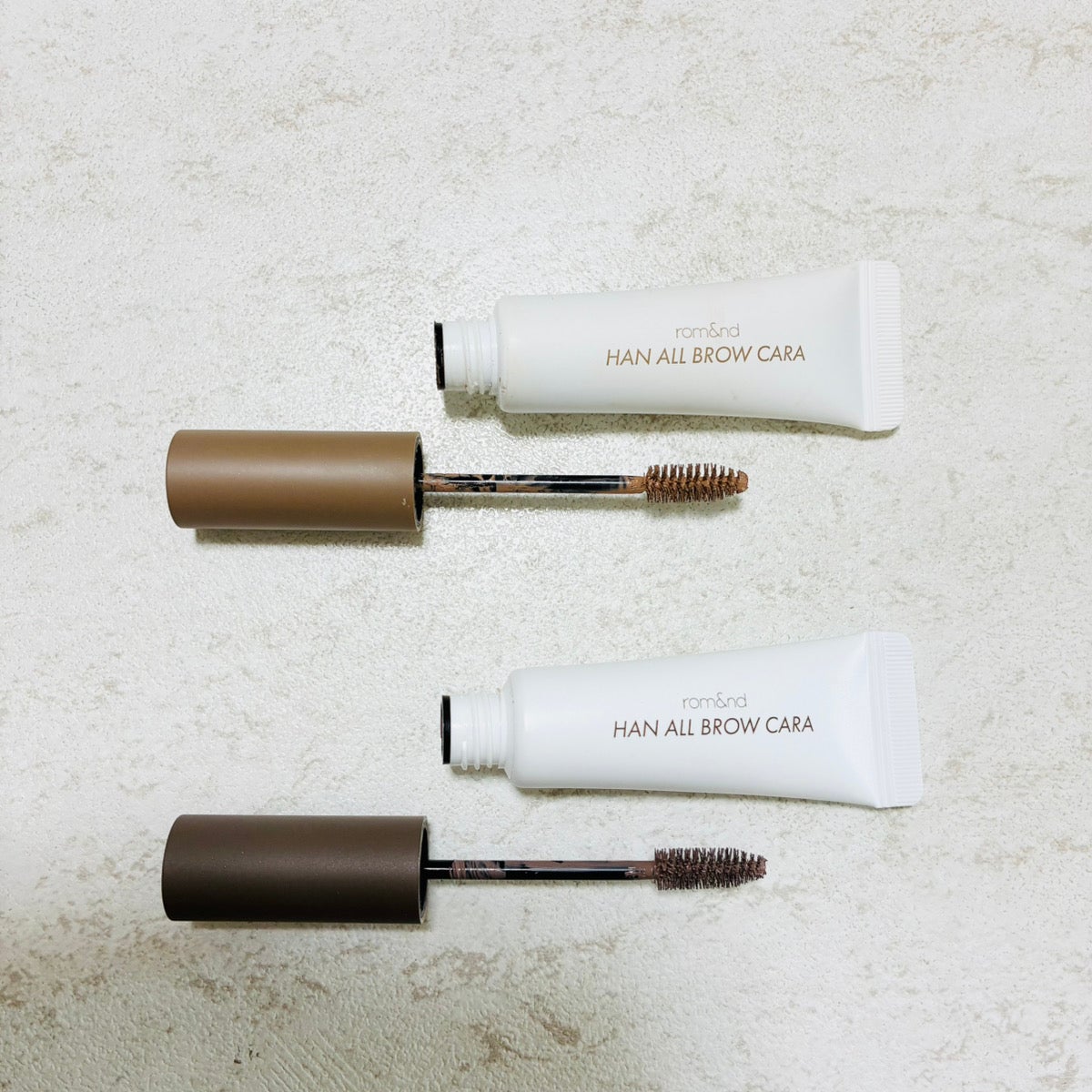 ハンオールブロウカラ/rom&nd/眉マスカラを使ったクチコミ(2枚目)