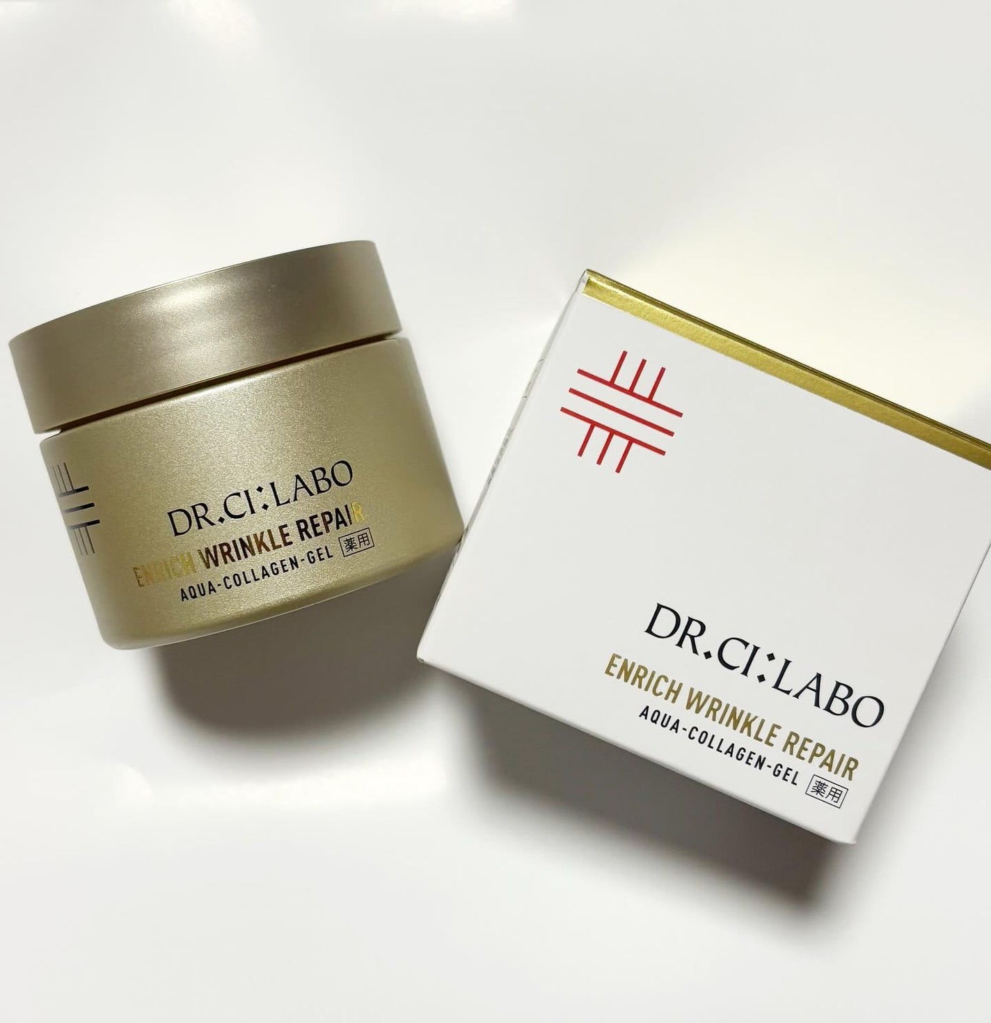 薬用アクアコラーゲンゲル エンリッチリンクルリペア/ドクターシーラボⓇ/フェイスクリームを使ったクチコミ(2枚目)