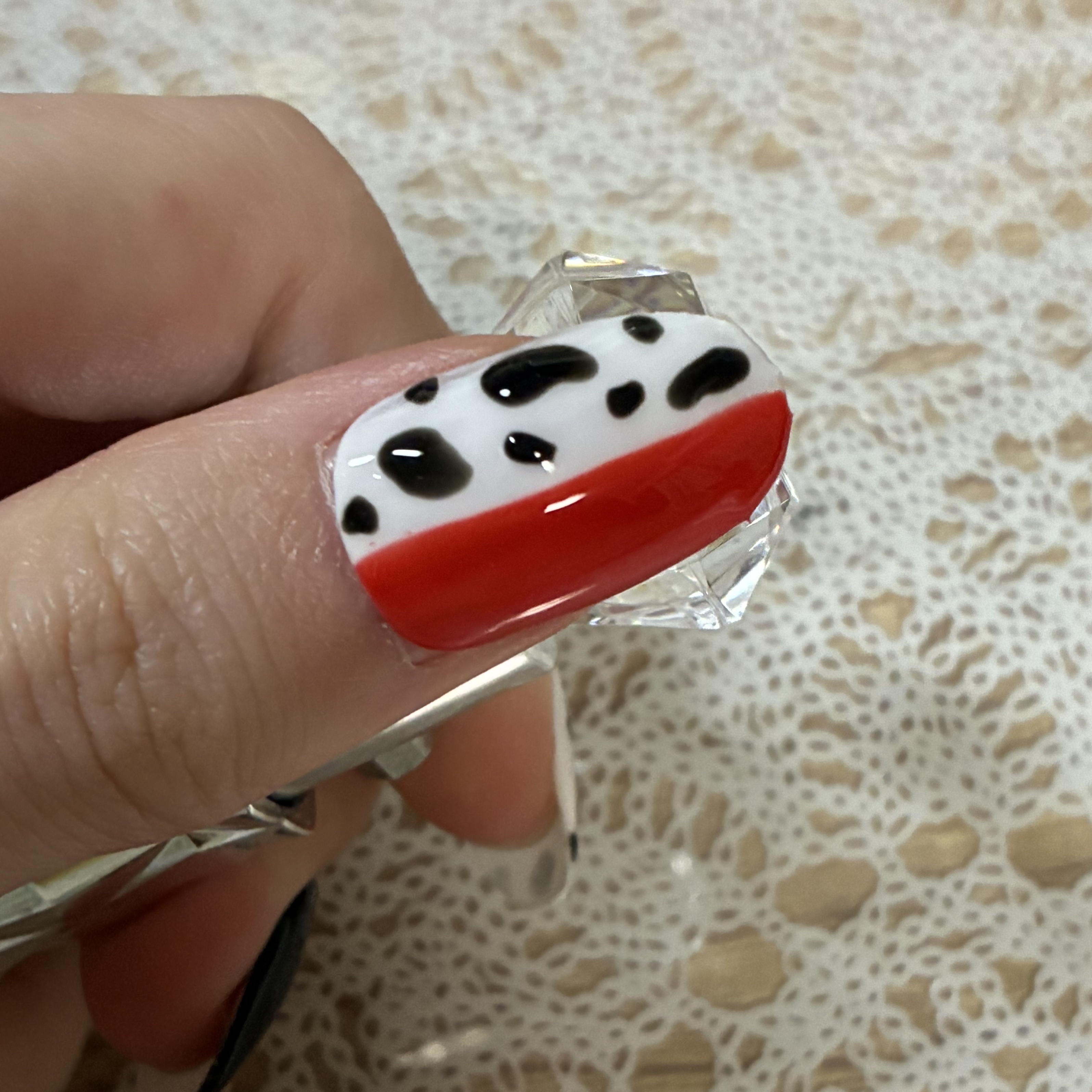 ジェルネイル（ライト対応）/セリア/ジェルネイルを使ったクチコミ（3枚目）