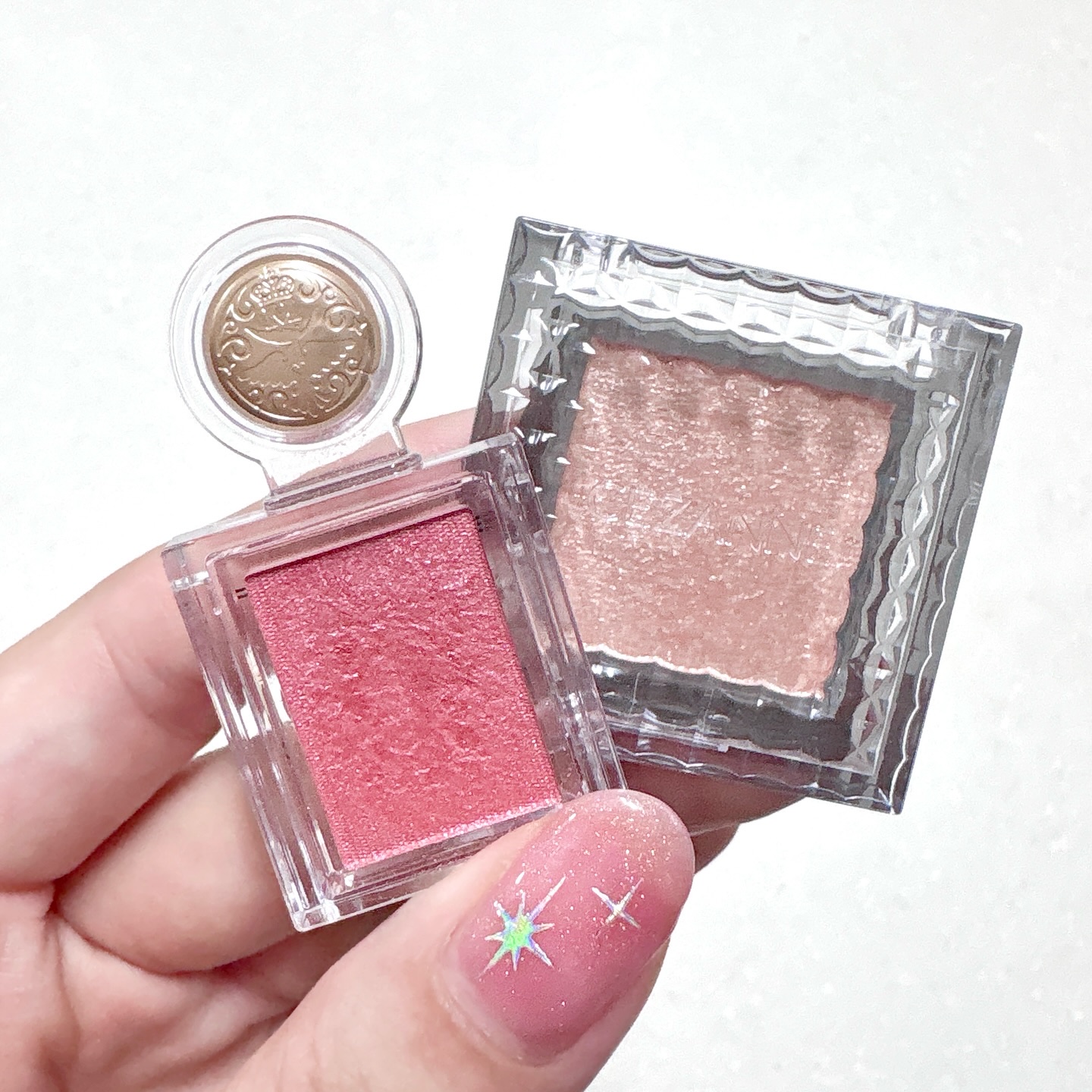 シングルシャイニーアイシャドウ/CEZANNE/アイシャドウを使ったクチコミ（2枚目）