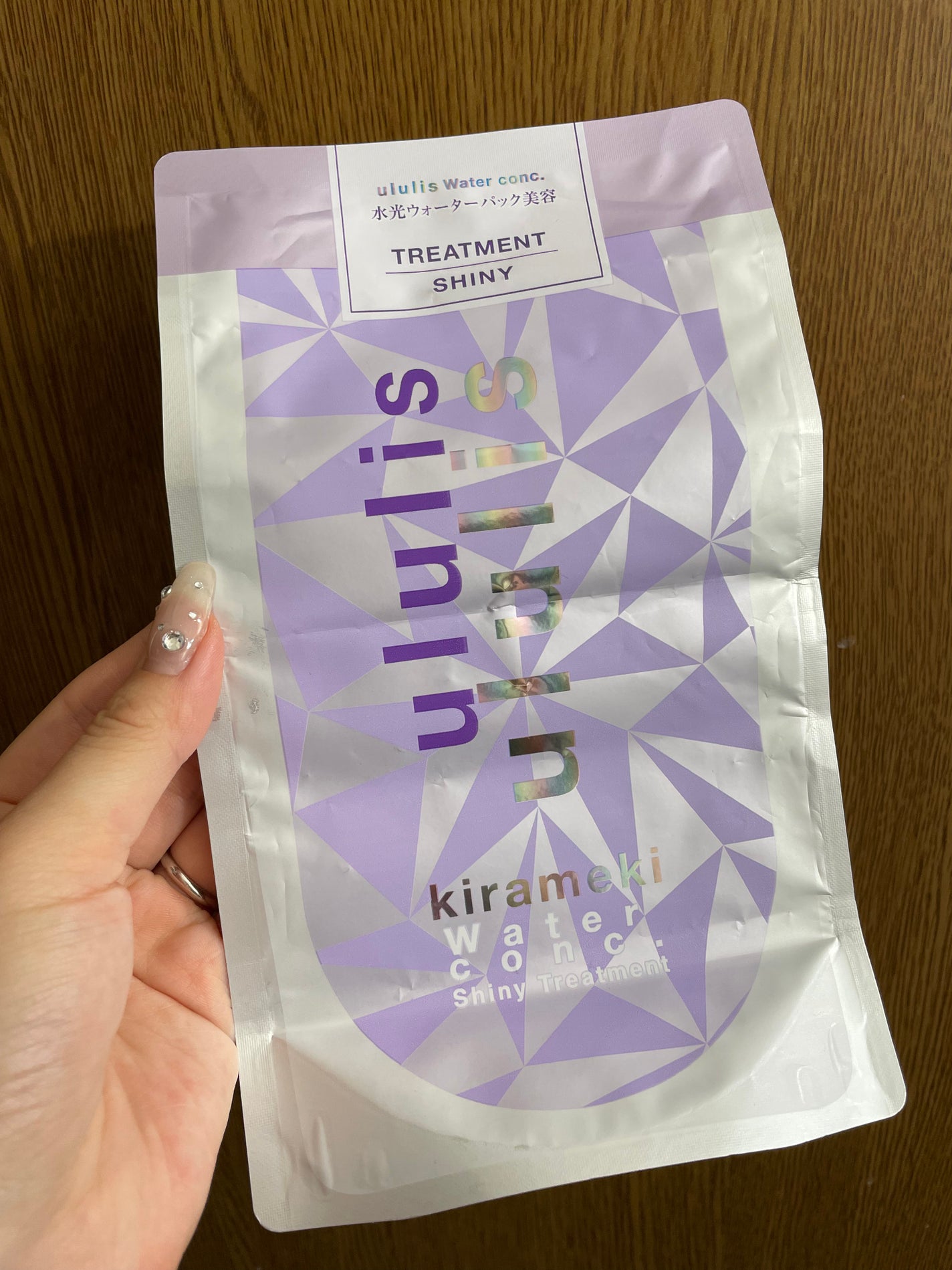 キラメキ ウォーターコンク シャイニー シャンプー/ヘアトリートメント/ululis/市販シャンプーを使ったクチコミ(1枚目)