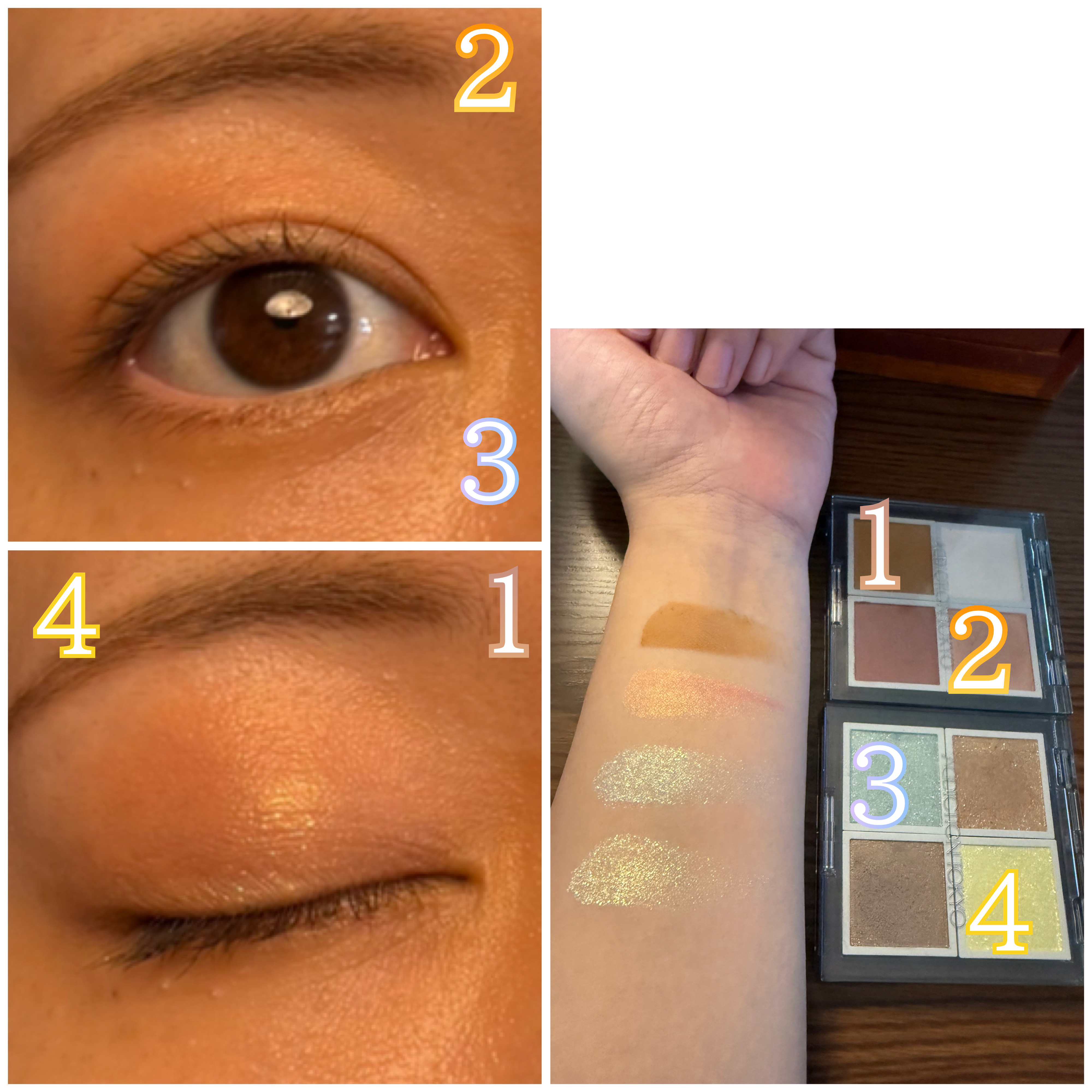 アディクション ザ シングル アイシャドウ スパークル/ADDICTION/単色アイシャドウを使ったクチコミ（2枚目）