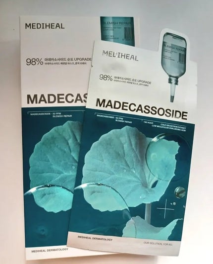 マデカソサイドエッセンシャルマスク ブレミッシュリペア/MEDIHEAL/シートマスク・パックを使ったクチコミ(1枚目)