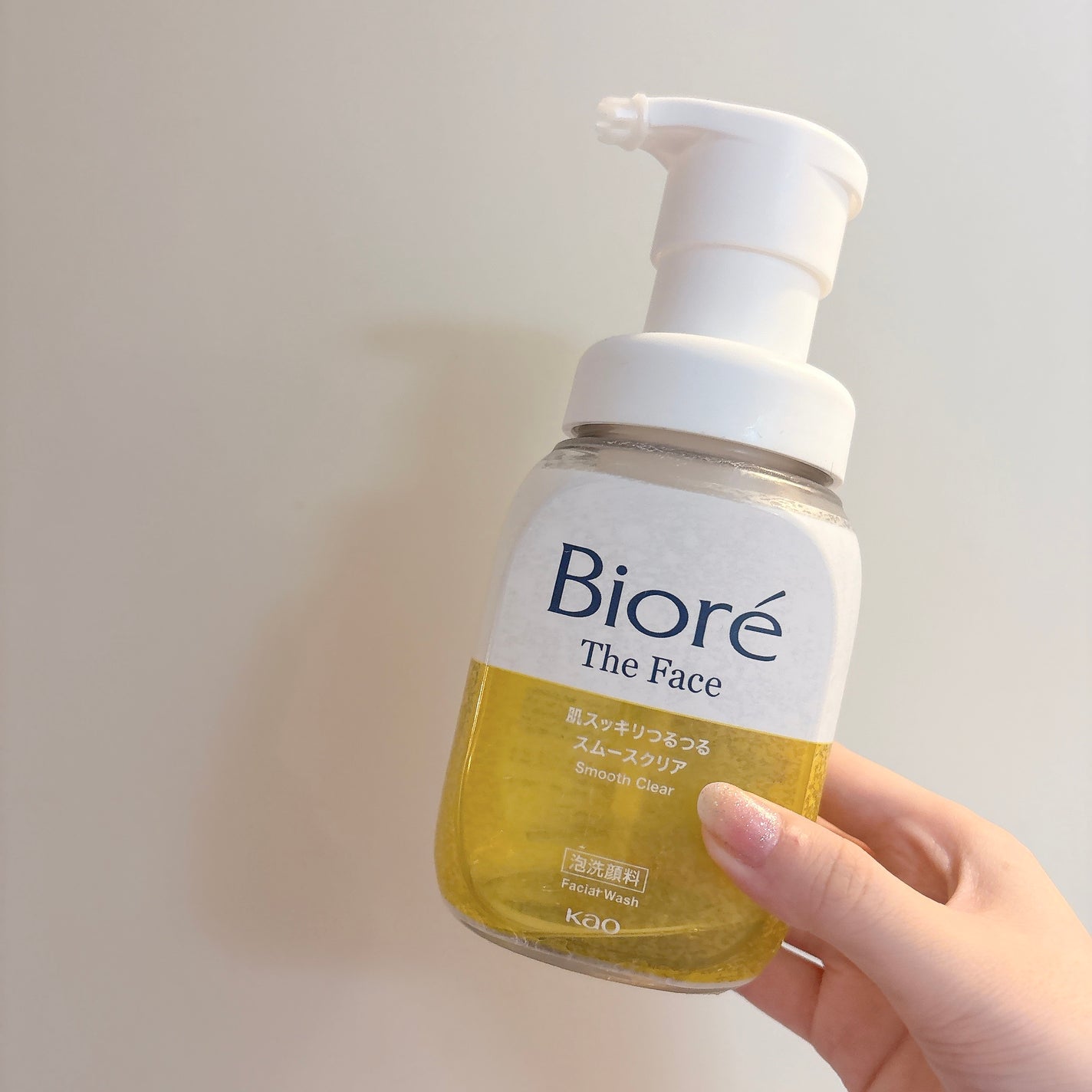 ビオレ ザフェイス 泡洗顔料 スムースクリア/ビオレ/泡洗顔を使ったクチコミ(1枚目)