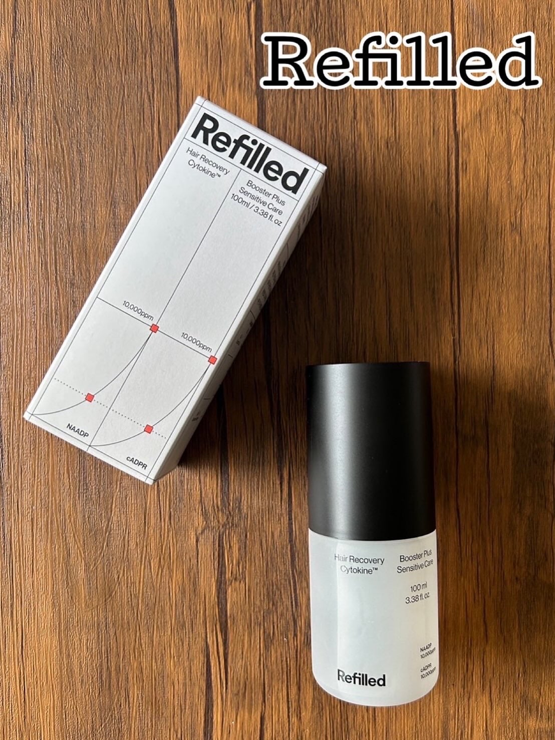 サイトカイン ブースター/Refilled/頭皮ローションを使ったクチコミ(1枚目)