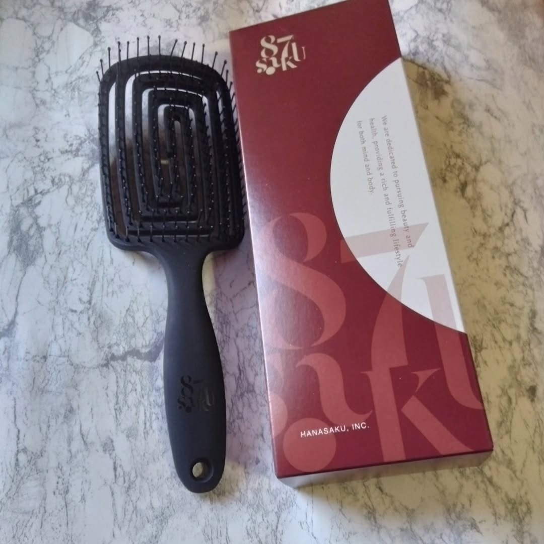 87saku ハナサク 速乾ブラシ/87saku/ヘアブラシを使ったクチコミ（1枚目）