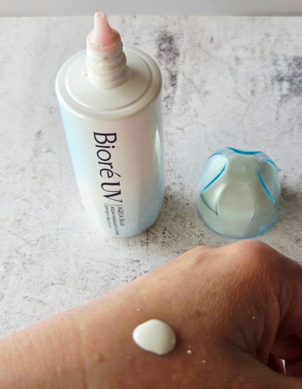 ビオレUV アクアリッチ アクアハイライトローション(水層ハイライトUV)/ビオレ/日焼け止めローションを使ったクチコミ(3枚目)