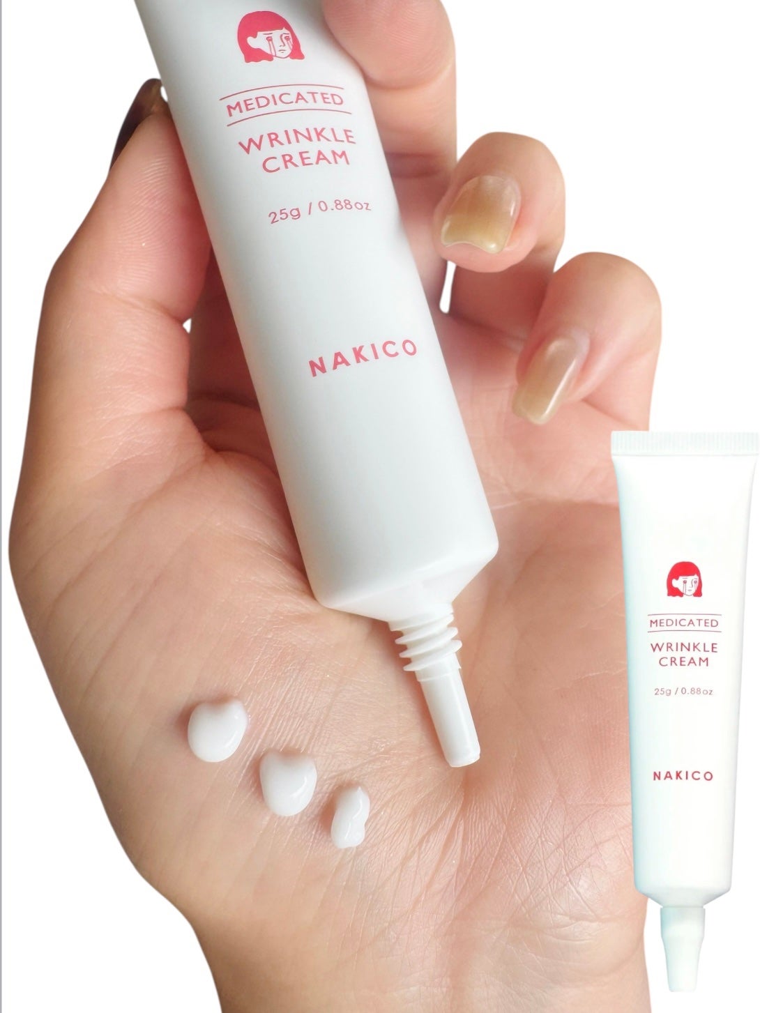 ナキコ 薬用ホワイトニングクリーム/NAKICO/フェイスクリームを使ったクチコミ(2枚目)