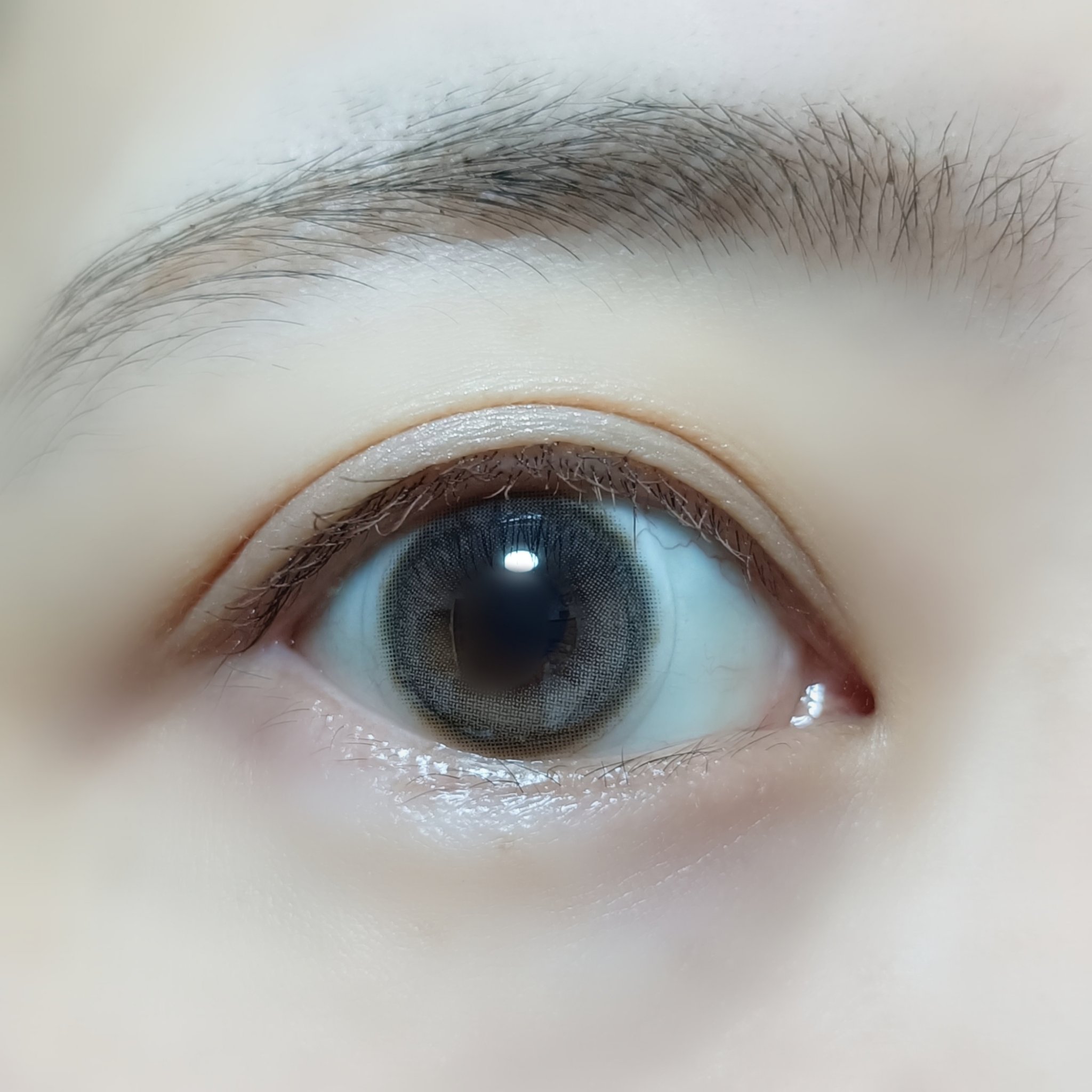 miium ワンデーリフレア シリコーン/miium/ワンデー（１DAY）カラコンを使ったクチコミ（3枚目）