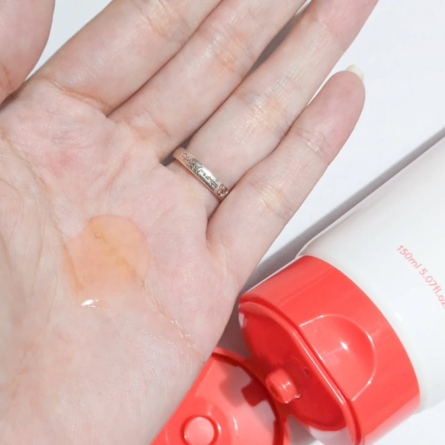 グリコール酸×ビタミンC カーミングゼリーセラム/SKIN&LAB/美容液を使ったクチコミ(3枚目)