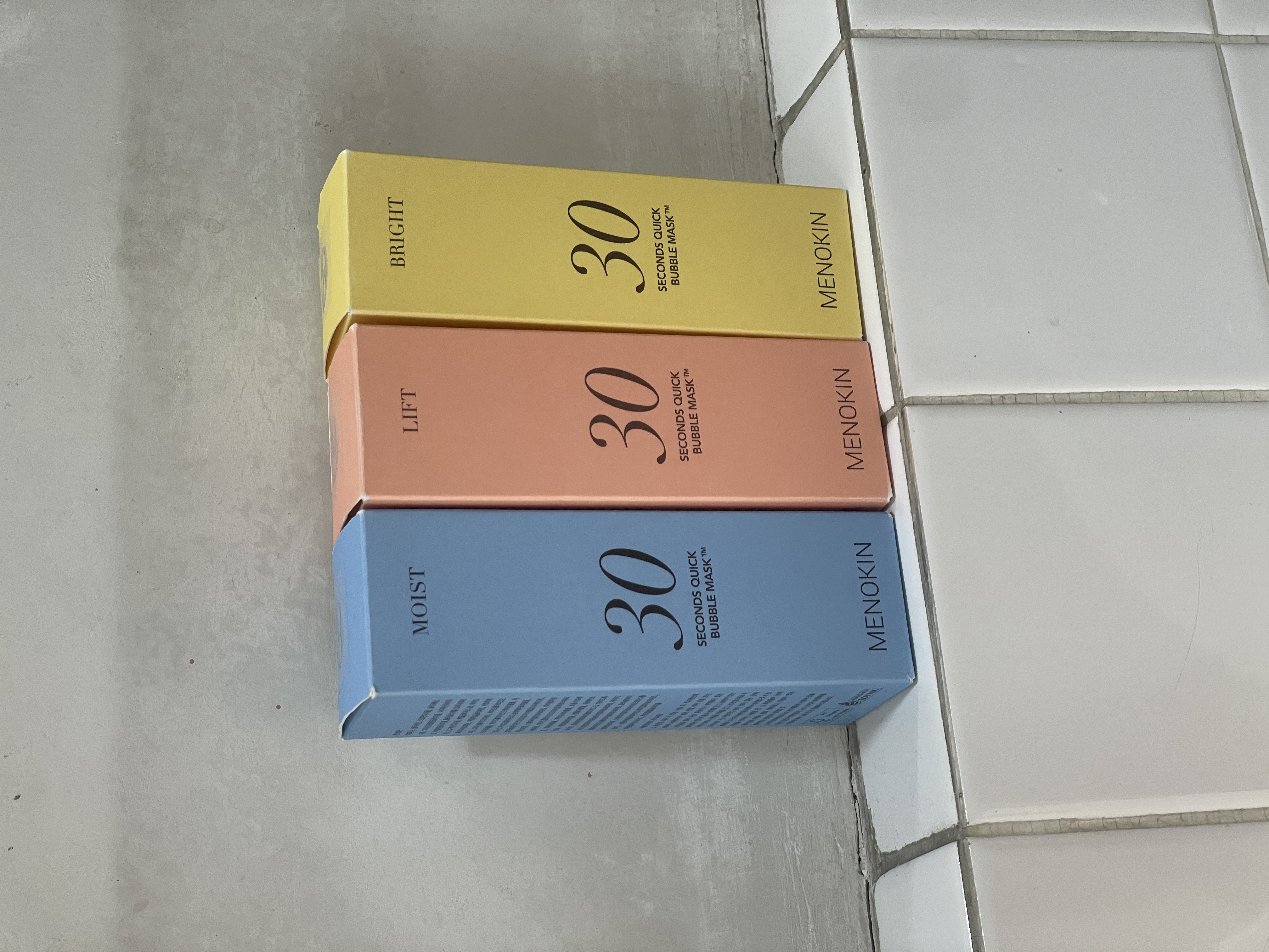 30秒クイックバブルマスク1+1セット/MENOKIN/シートマスク・パックを使ったクチコミ（1枚目）