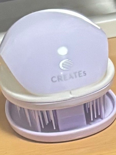 クレイツマカロンヘアケアブラシ/クレイツ/ヘアブラシを使ったクチコミ(2枚目)