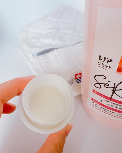 レノアリセット セラム ホワイトピーチ&カモミールの香り/レノア/柔軟剤を使ったクチコミ(4枚目)