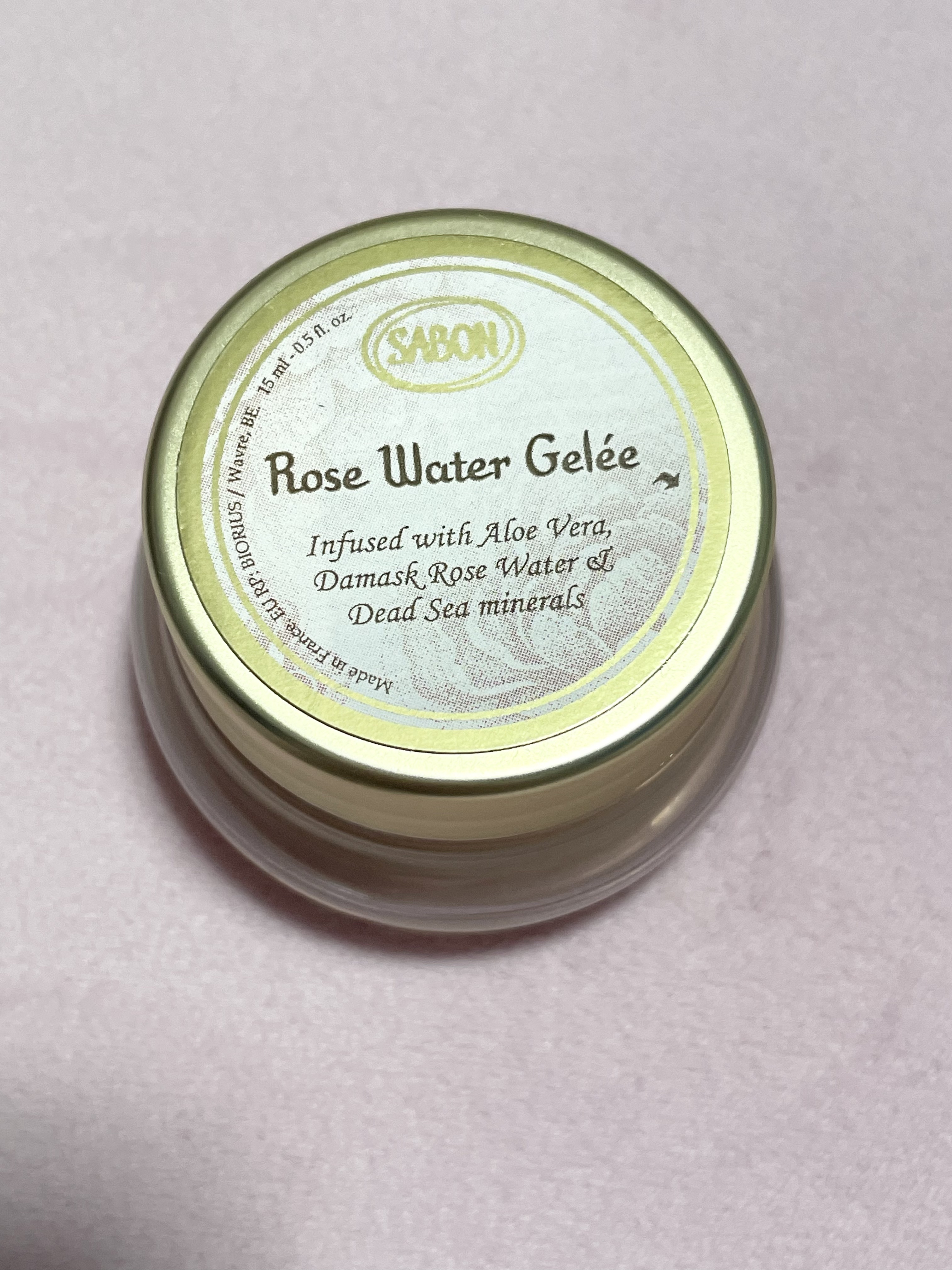 ローズ ウォータージュレ/SABON/フェイスクリームを使ったクチコミ（1枚目）