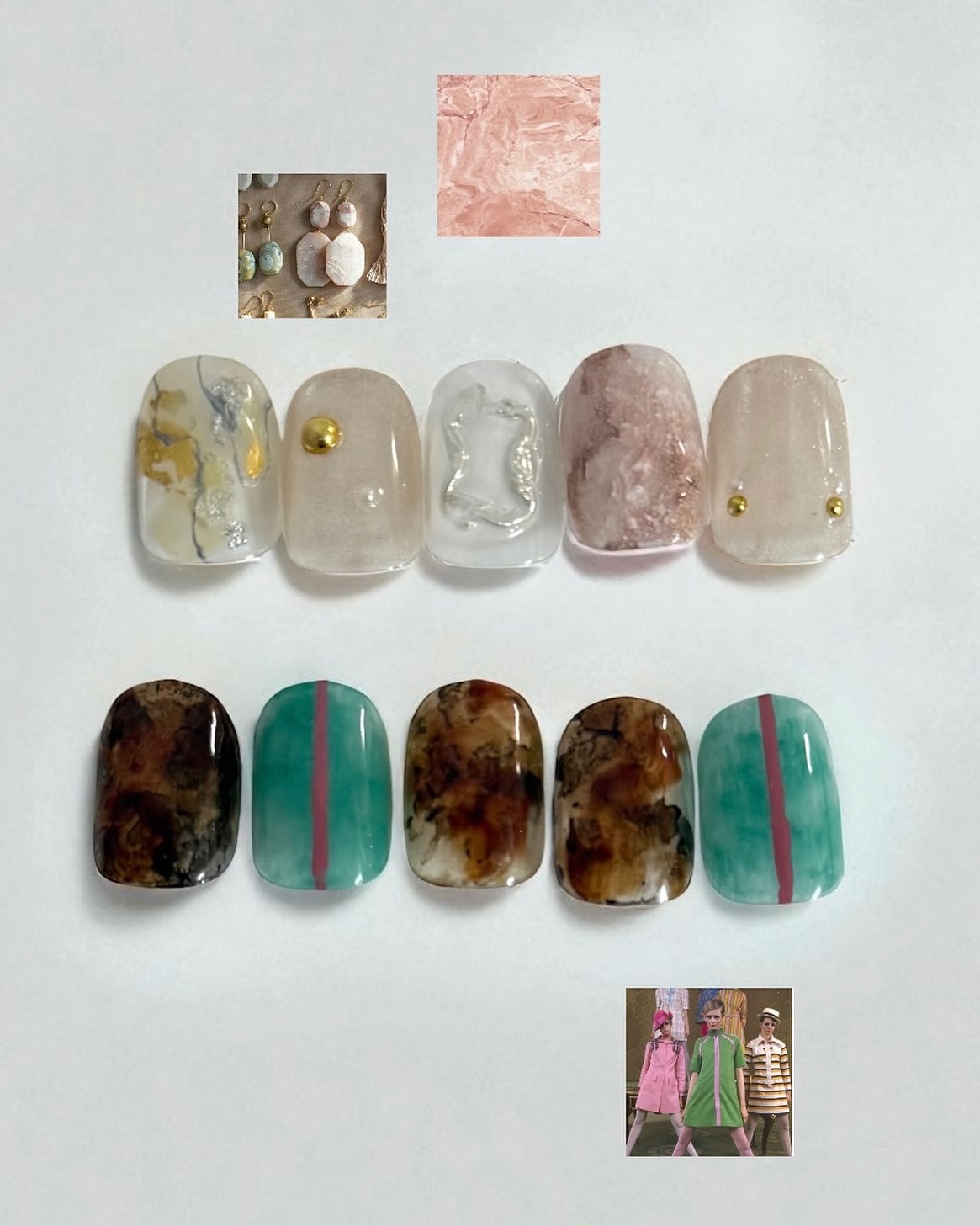 #オフィスネイル,#シンプルネイル,#モテネイル,#ニュアンスネイルのネイルデザイン