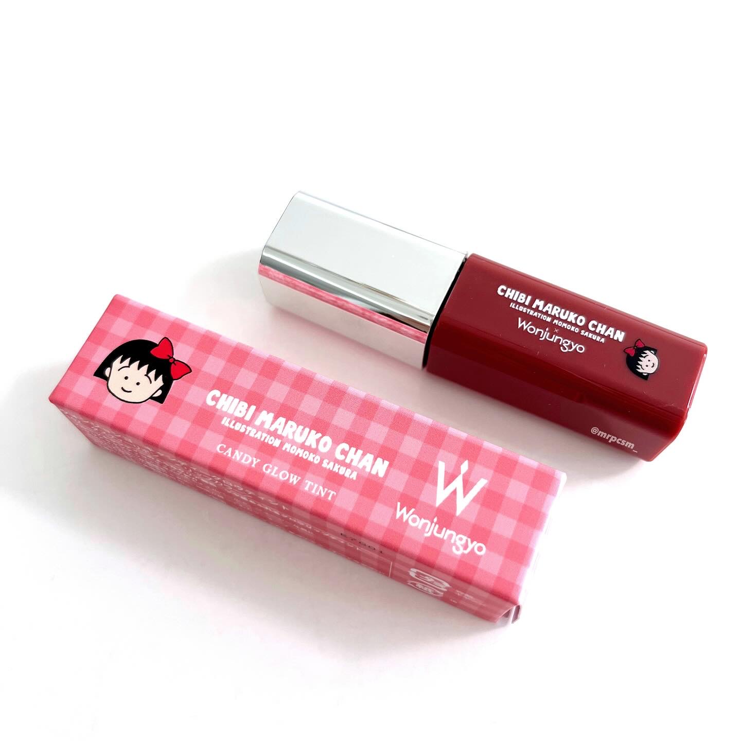 ウォンジョンヨ　キャンディーグロウティント 102 ダスティーリボン/Wonjungyo/リップティントを使ったクチコミ（1枚目）