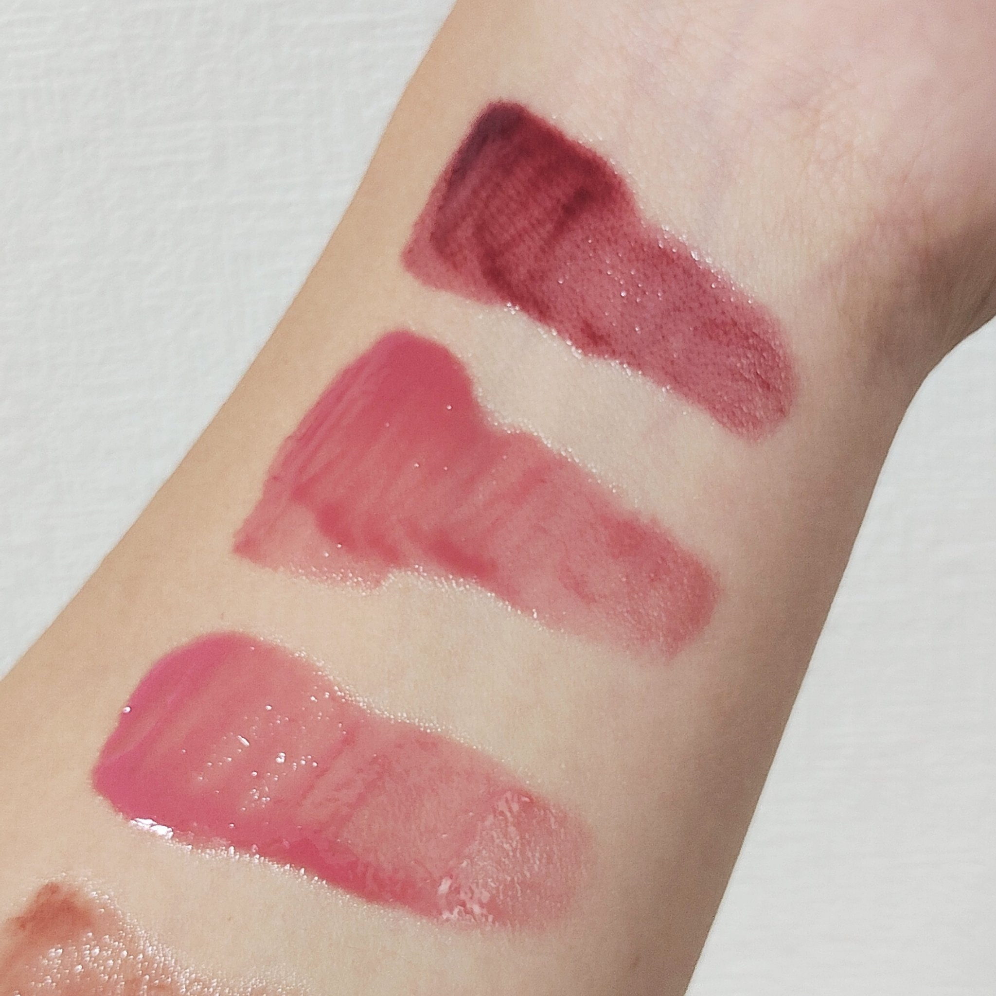 【限定パケ 桜エディション】 ブラーグローイリップティント＆ペアチーク パーフェクトセット/Dinto/リキッドチークを使ったクチコミ（3枚目）