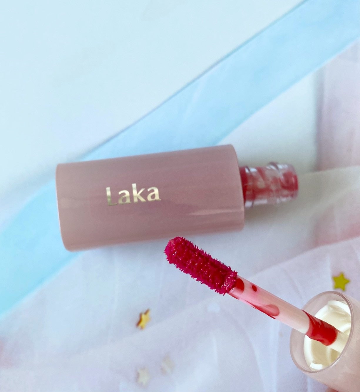 ポッピングバルーンティント/Laka/リップティントを使ったクチコミ(2枚目)