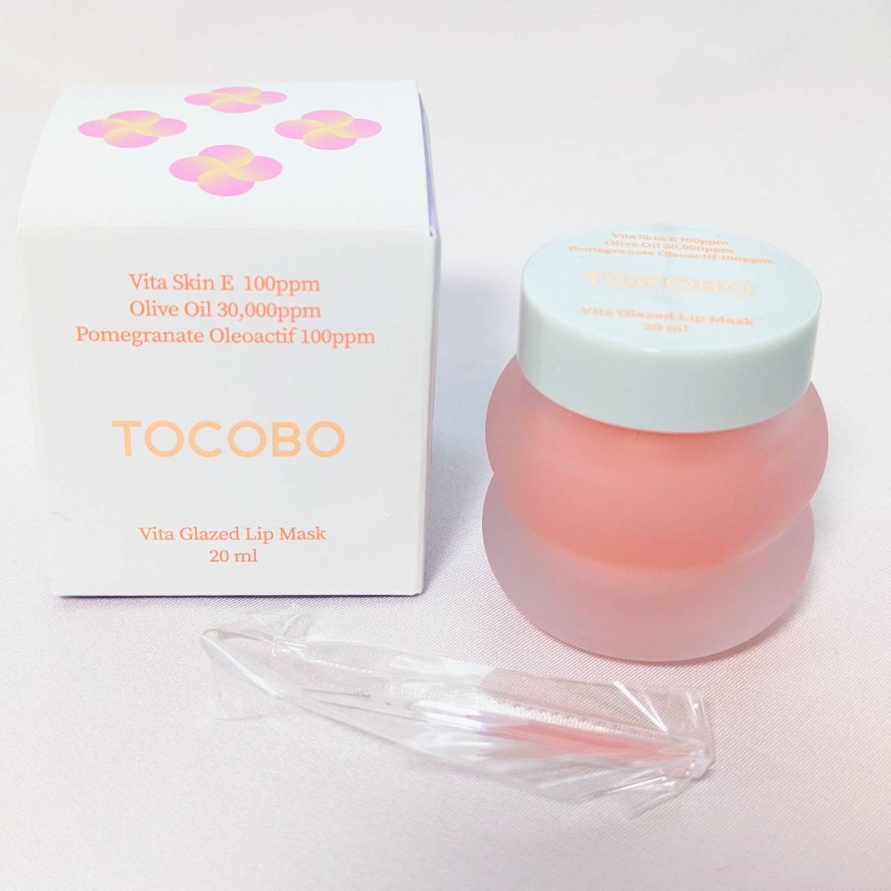 ビタグレーズドリップマスク/TOCOBO/リップマスクを使ったクチコミ（2枚目）