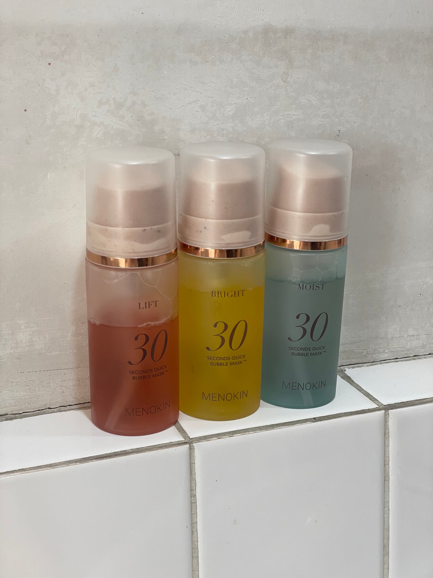 30秒クイックバブルマスク95ml リフト/MENOKIN/シートマスク・パックを使ったクチコミ(2枚目)