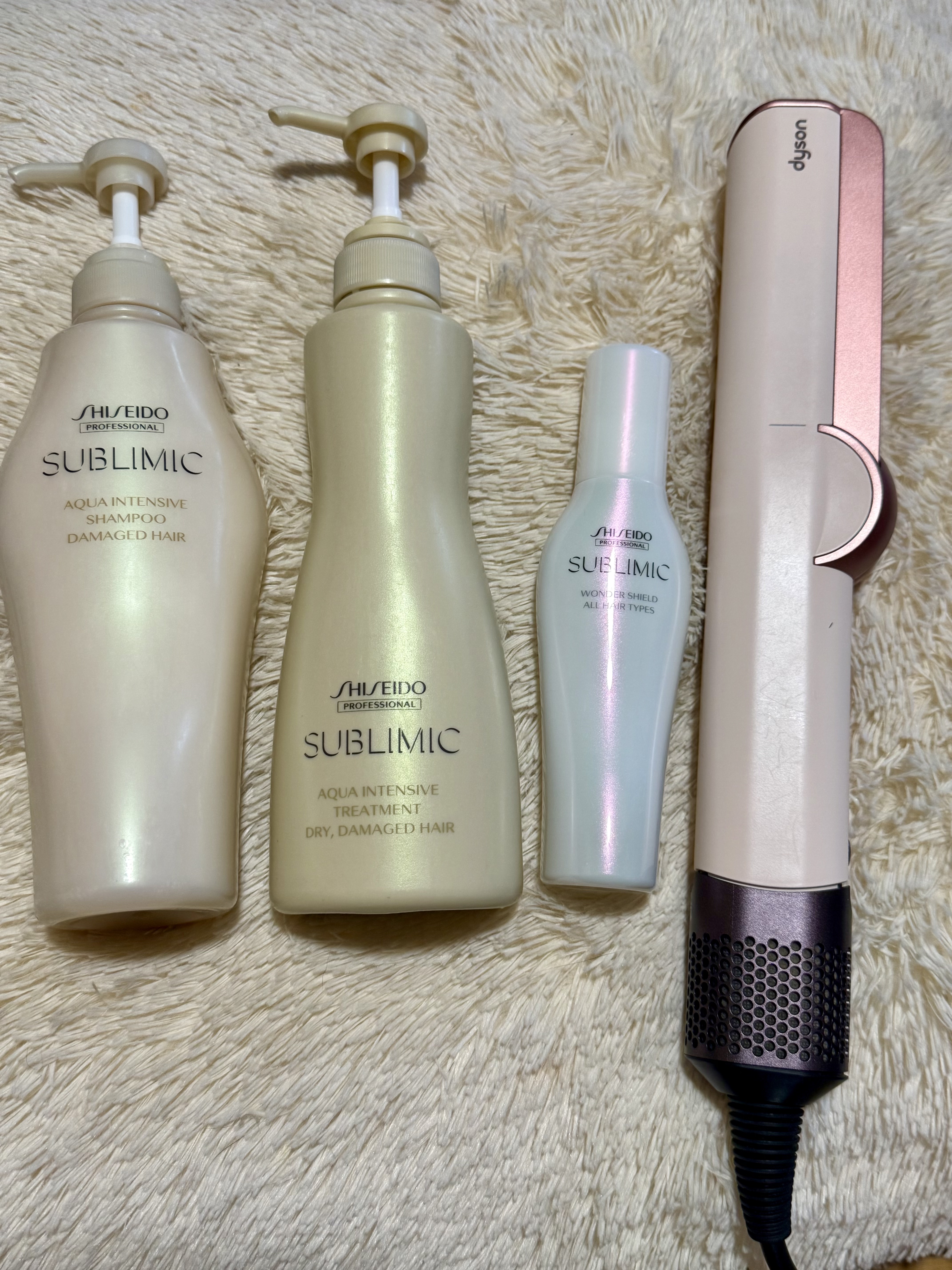 アクアインテンシブ シャンプー／トリートメント/サブリミック/サロンシャンプーを使ったクチコミ（1枚目）