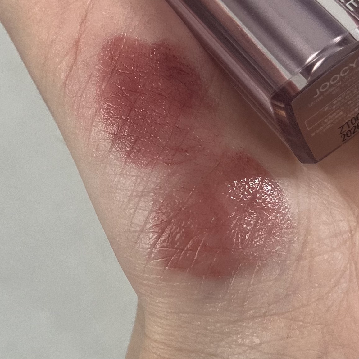 SILVER RIBBON  グロウセラムルージュ 402 ナイトローズ/Joocyee/口紅を使ったクチコミ（3枚目）