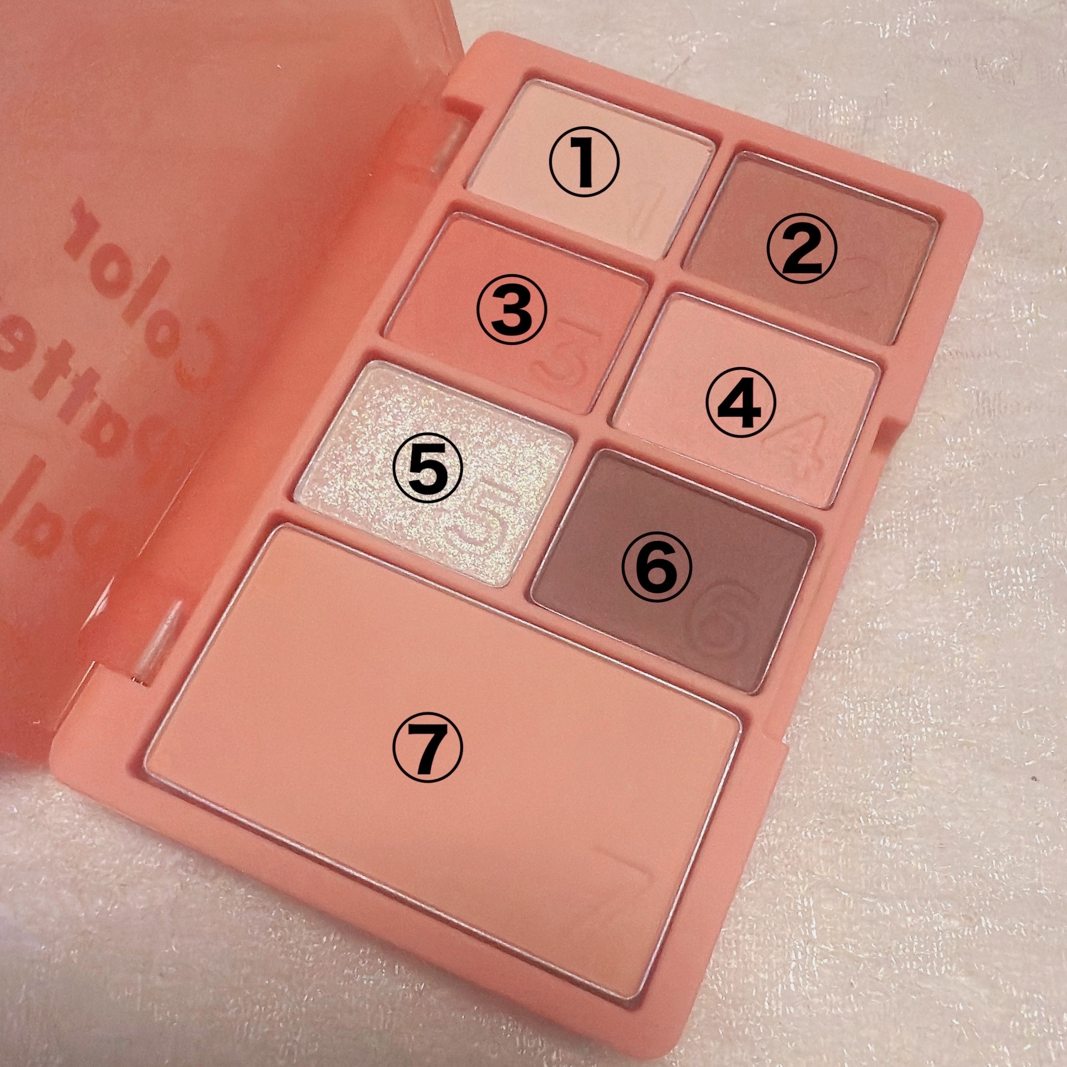 カラーパターンパレット/i’m meme/マルチパレットを使ったクチコミ（2枚目）