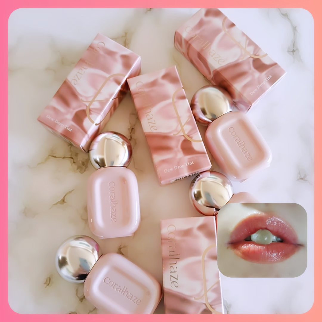 デュー ドロップ ティント/Coralhaze/リップティントを使ったクチコミ（1枚目）